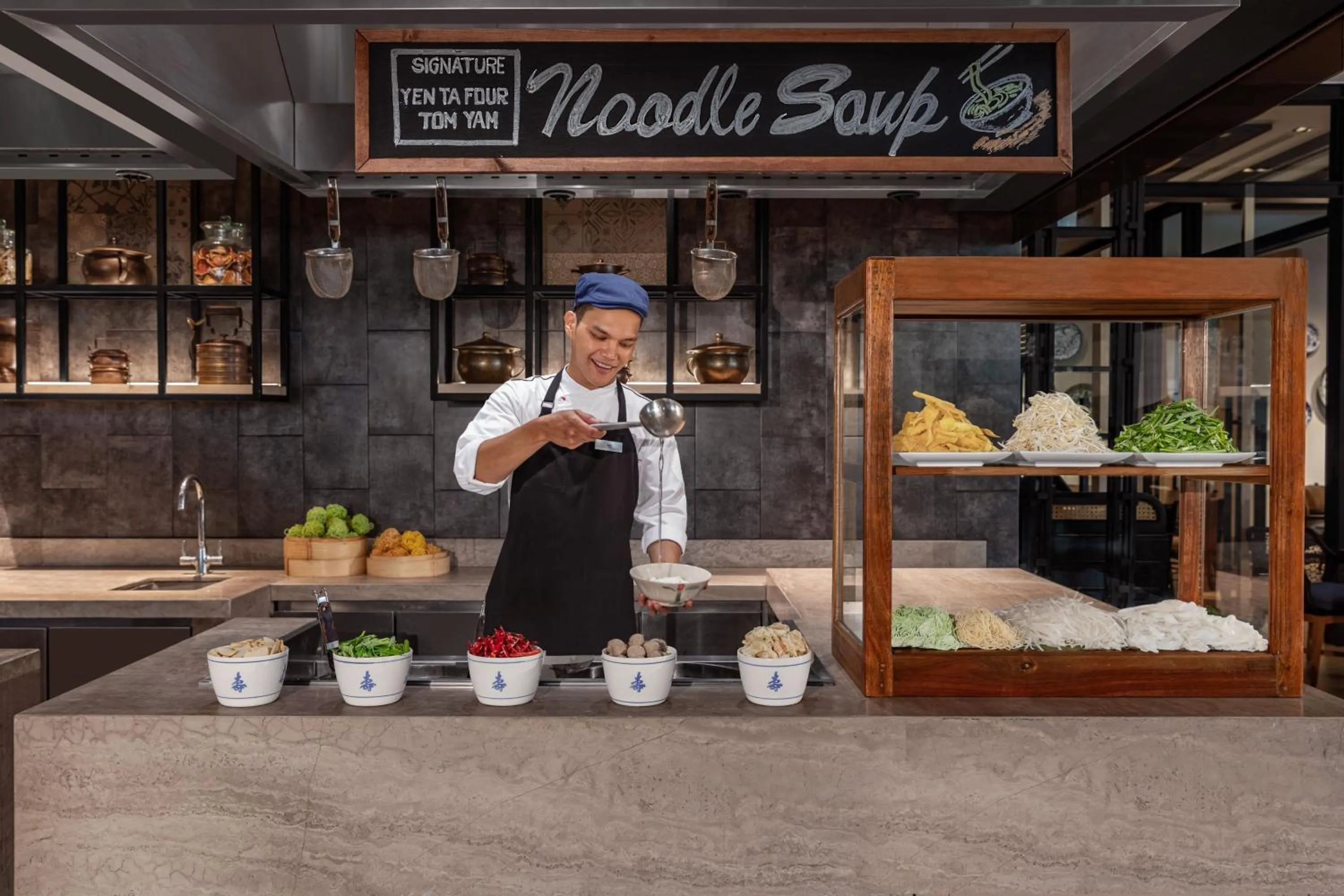 Kitchen or kitchenette in Four Points by Sheraton Phuket Patong Beach Resort