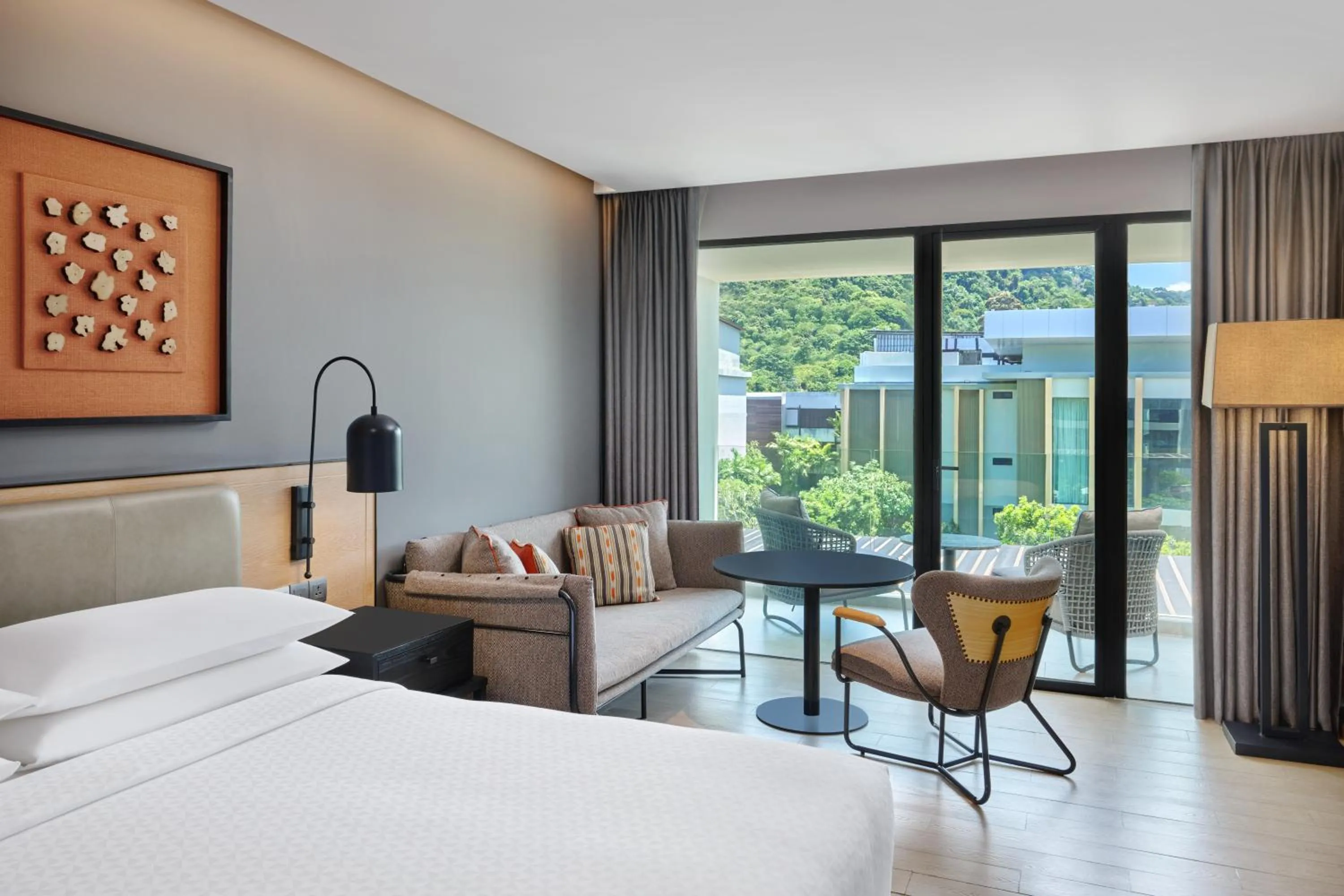 Bed in Four Points by Sheraton Phuket Patong Beach Resort