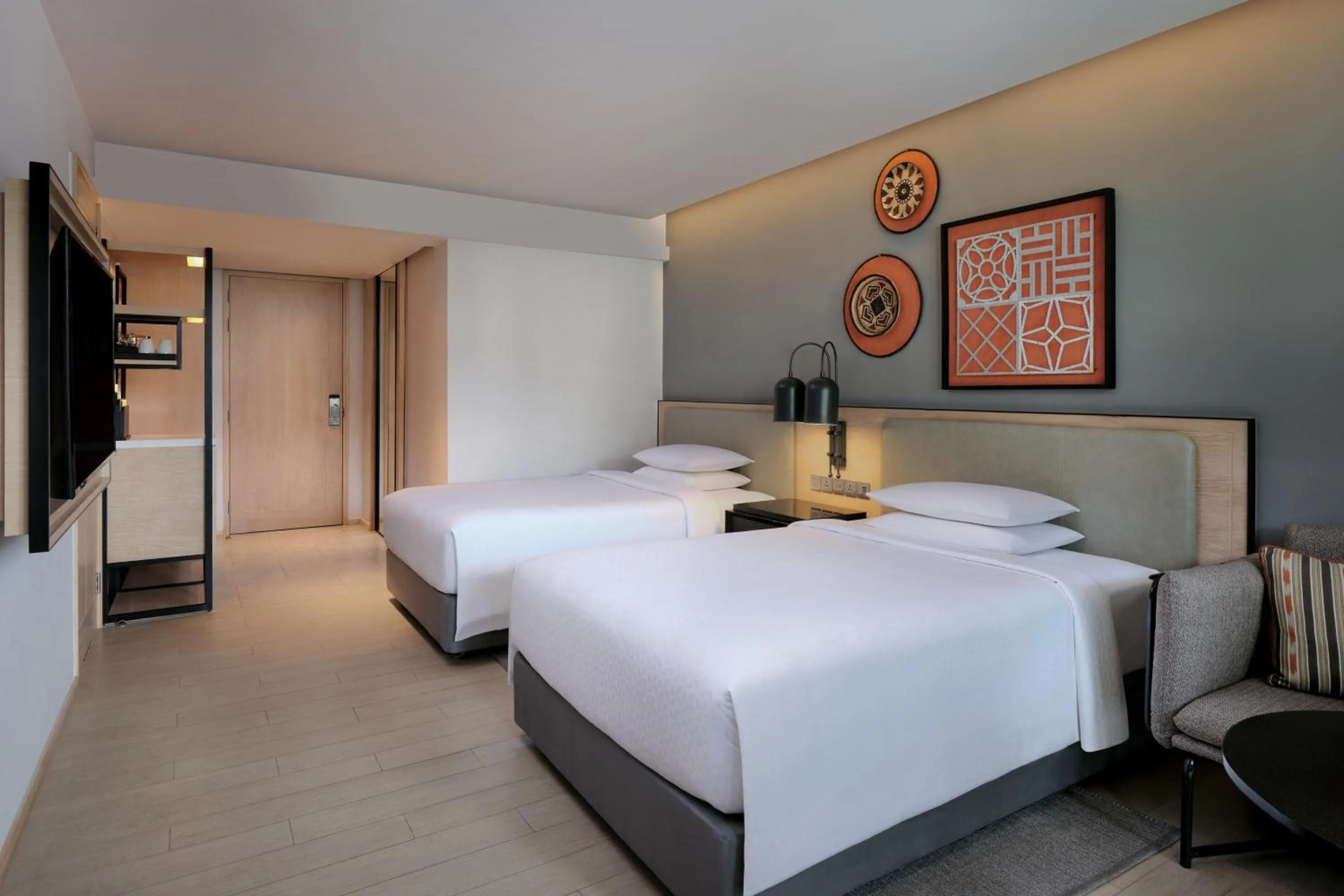 Bed in Four Points by Sheraton Phuket Patong Beach Resort