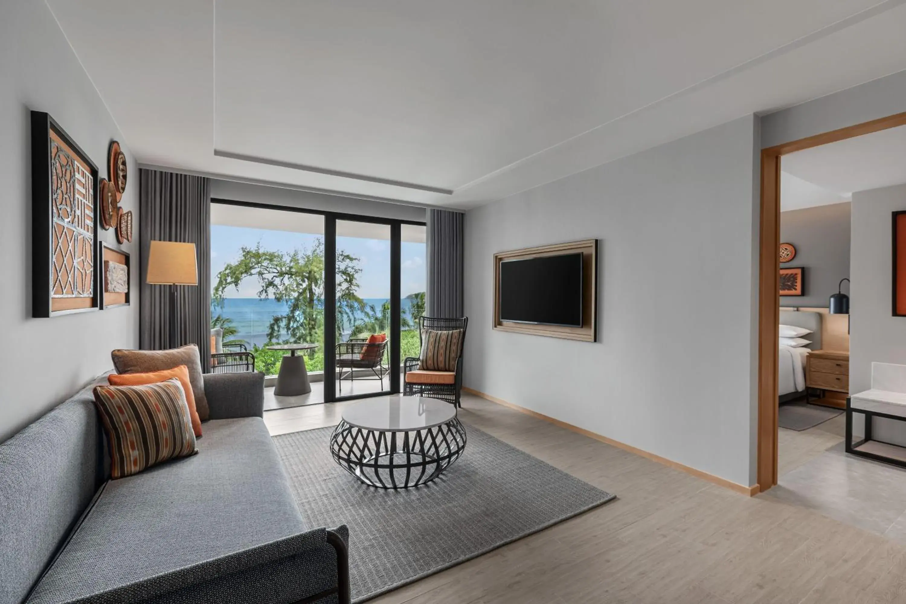 1 Bedroom Suite, 1 King, Ocean view, Balcony in Four Points by Sheraton Phuket Patong Beach Resort 1 Bedroom Suite, 1 King, Ocean view, Balcony in Four Points by Sheraton Phuket Patong Beach Resort