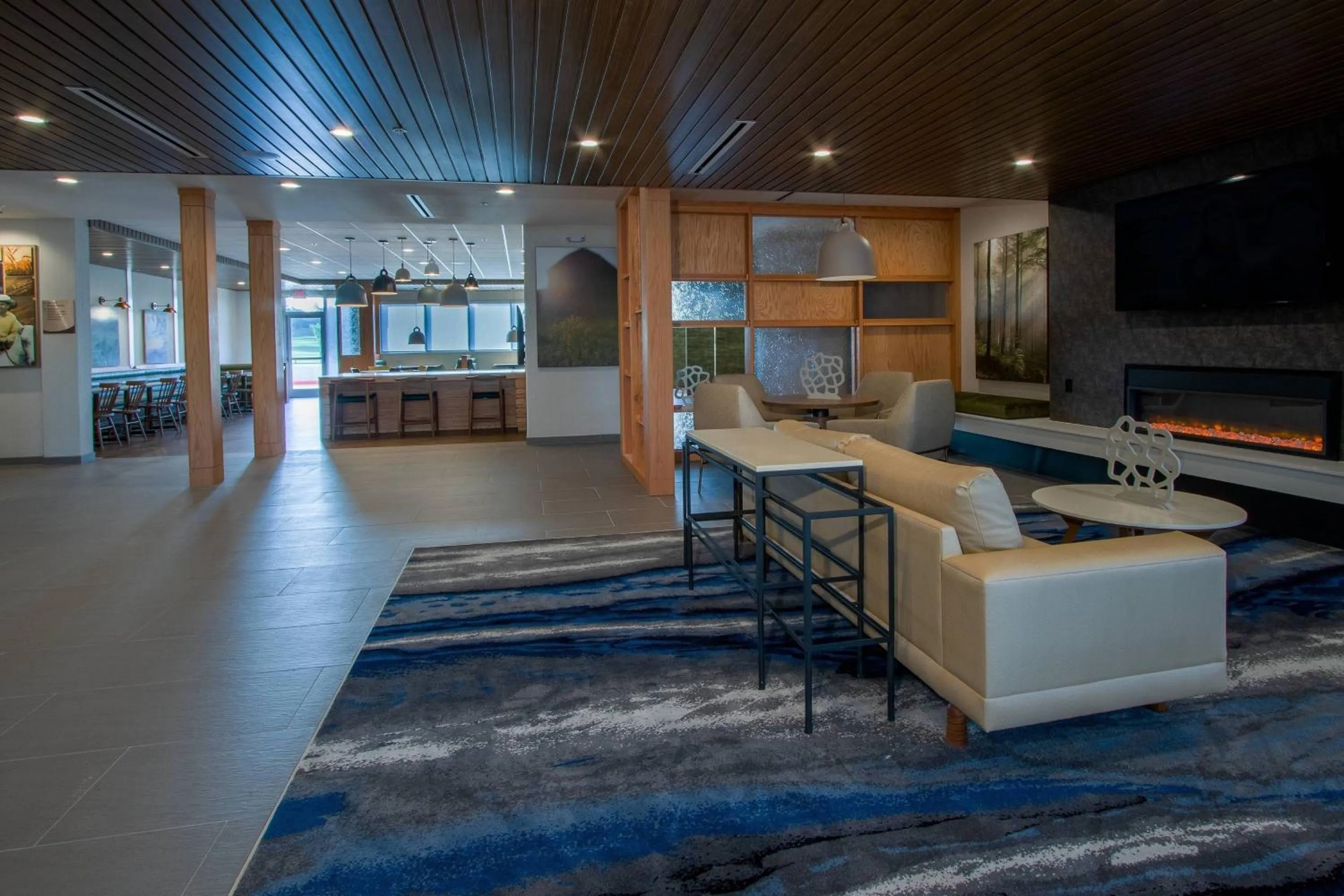 Lobby or reception in Fairfield Inn & Suites Duncan