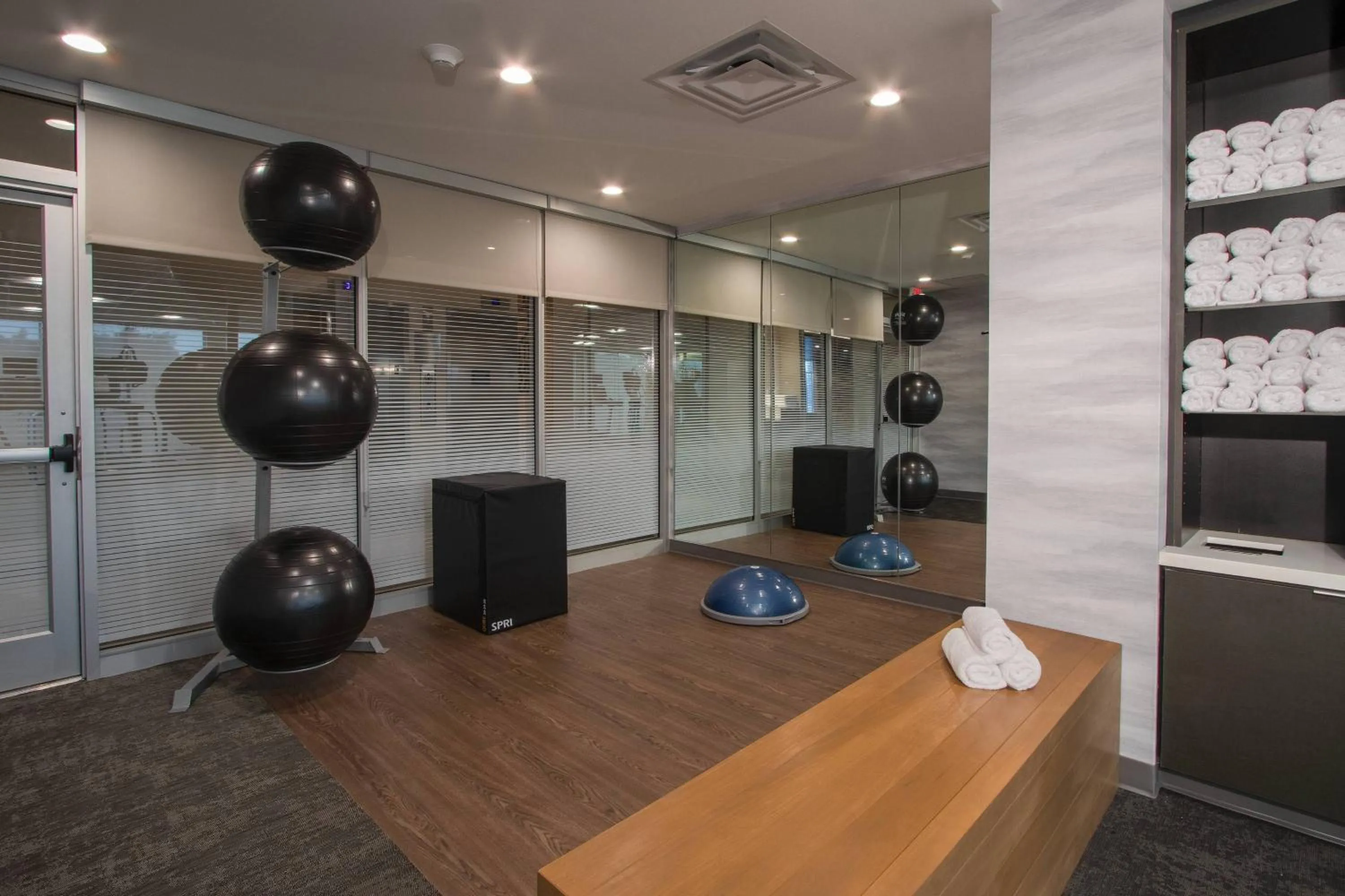 Fitness centre/facilities in Fairfield Inn & Suites Duncan