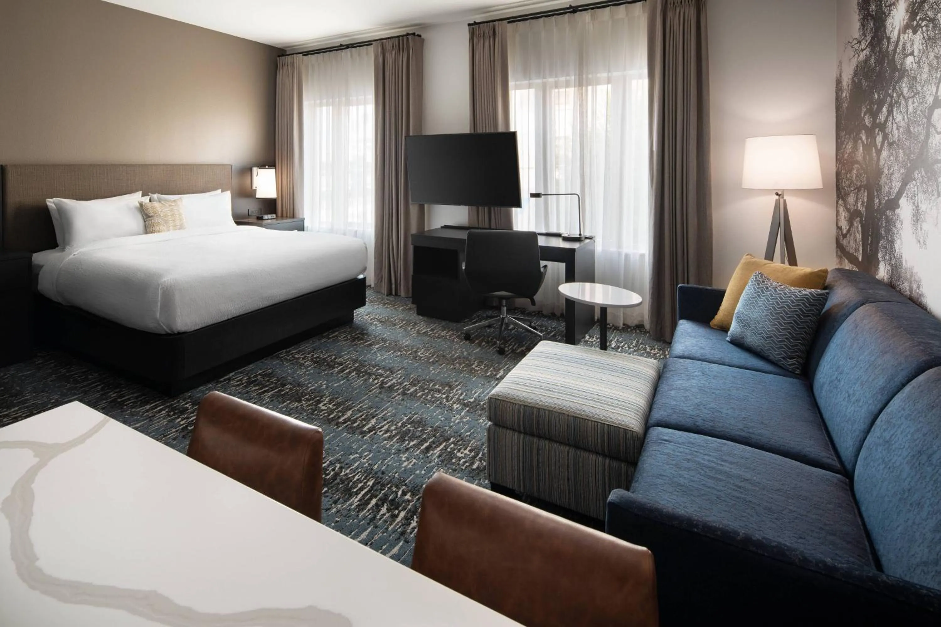 Bedroom, Bed in Residence Inn Los Angeles Glendale