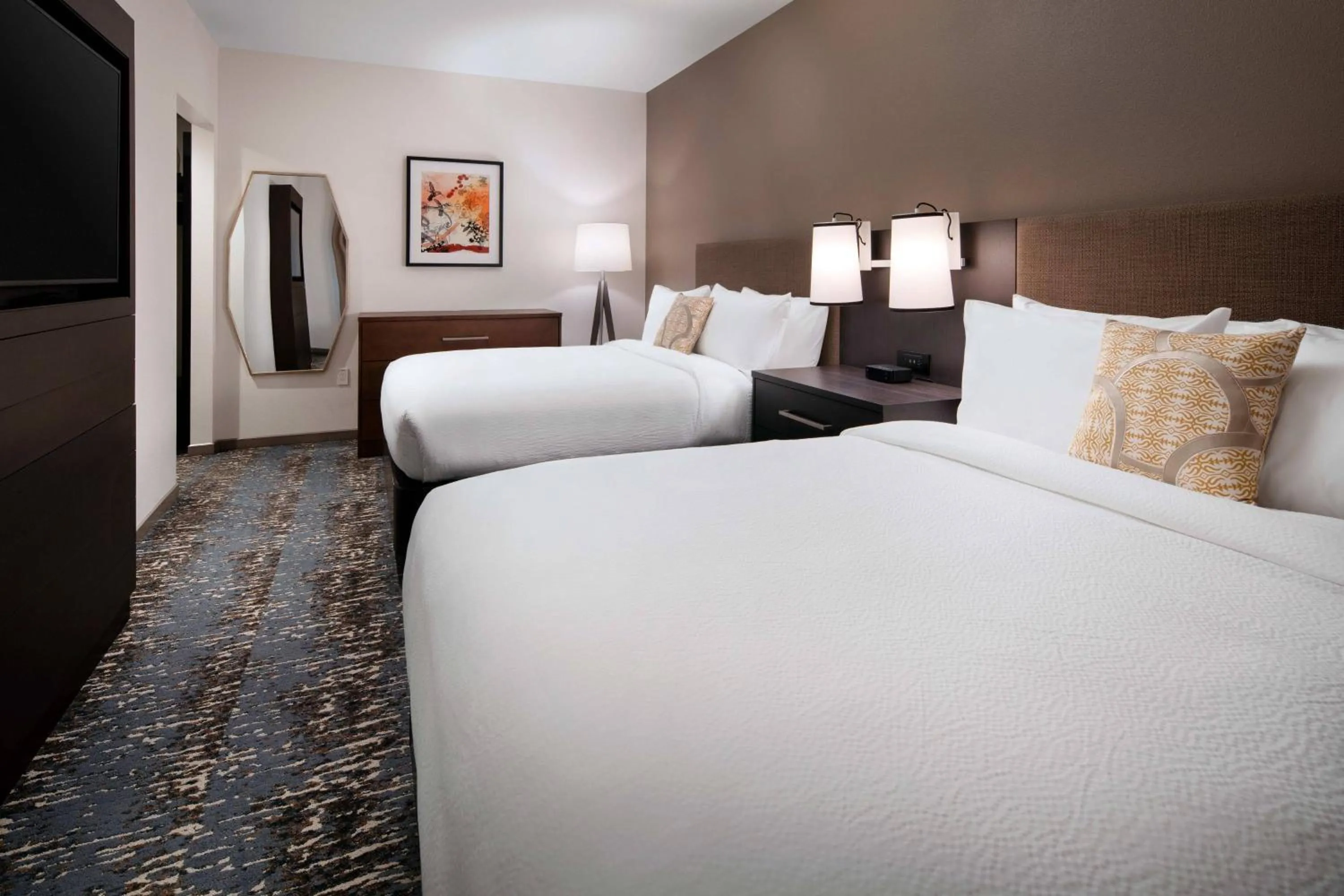 Bedroom, Bed in Residence Inn Los Angeles Glendale