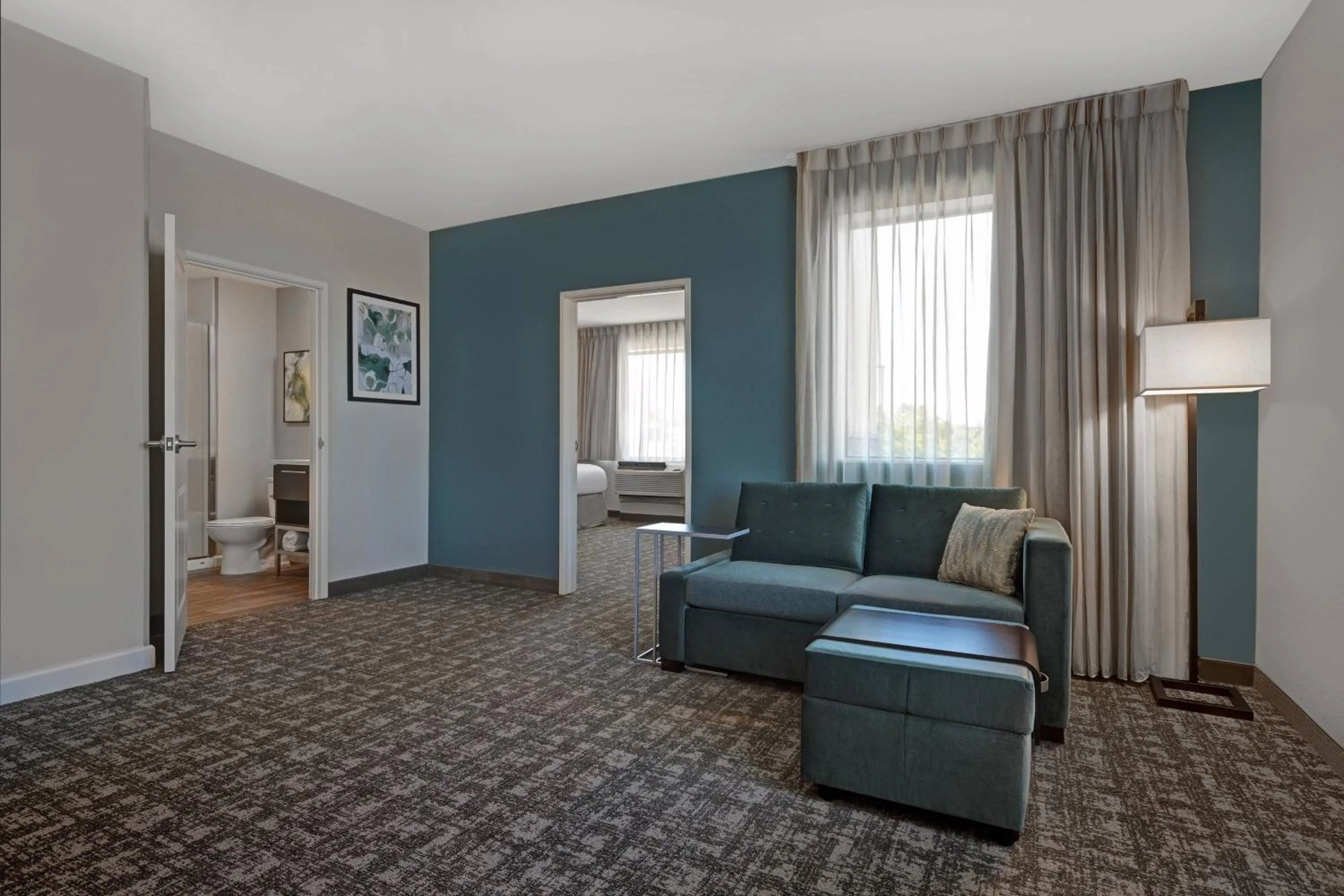 Living room in TownePlace Suites Sacramento Airport Natomas