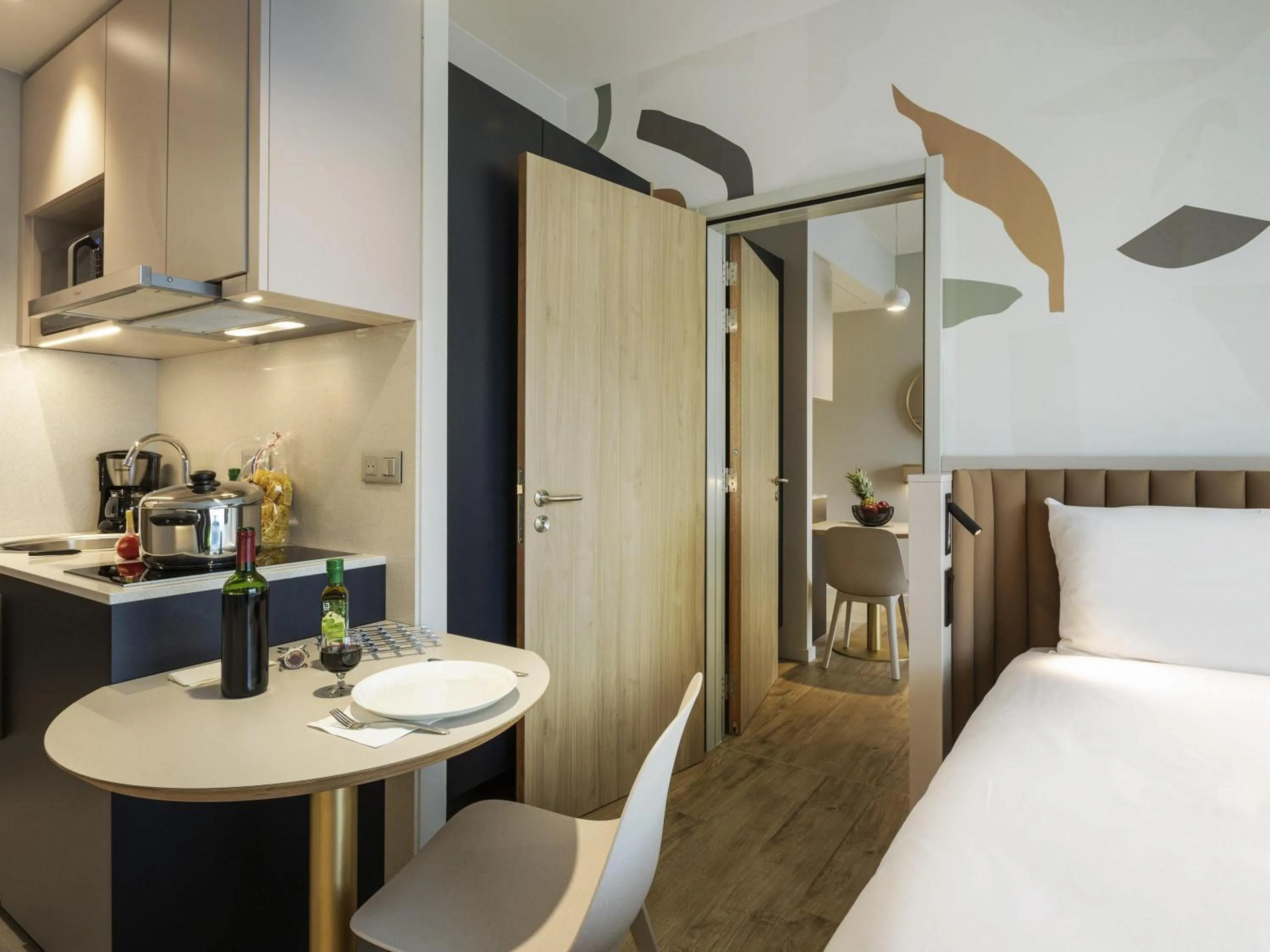 Bedroom, Bed in Adagio access Brussels Delta