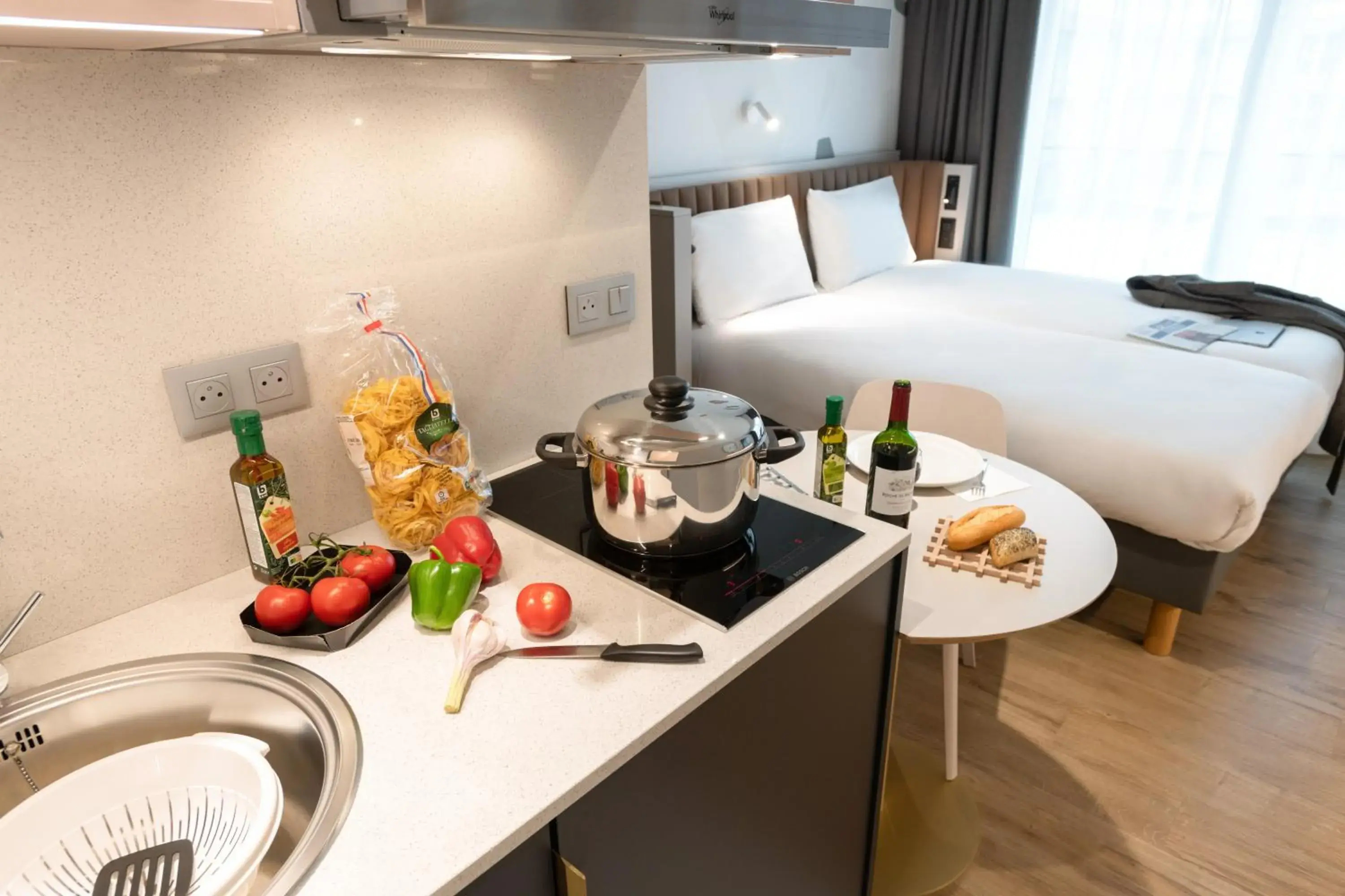 Bed in Adagio access Brussels Delta Bed in Adagio access Brussels Delta