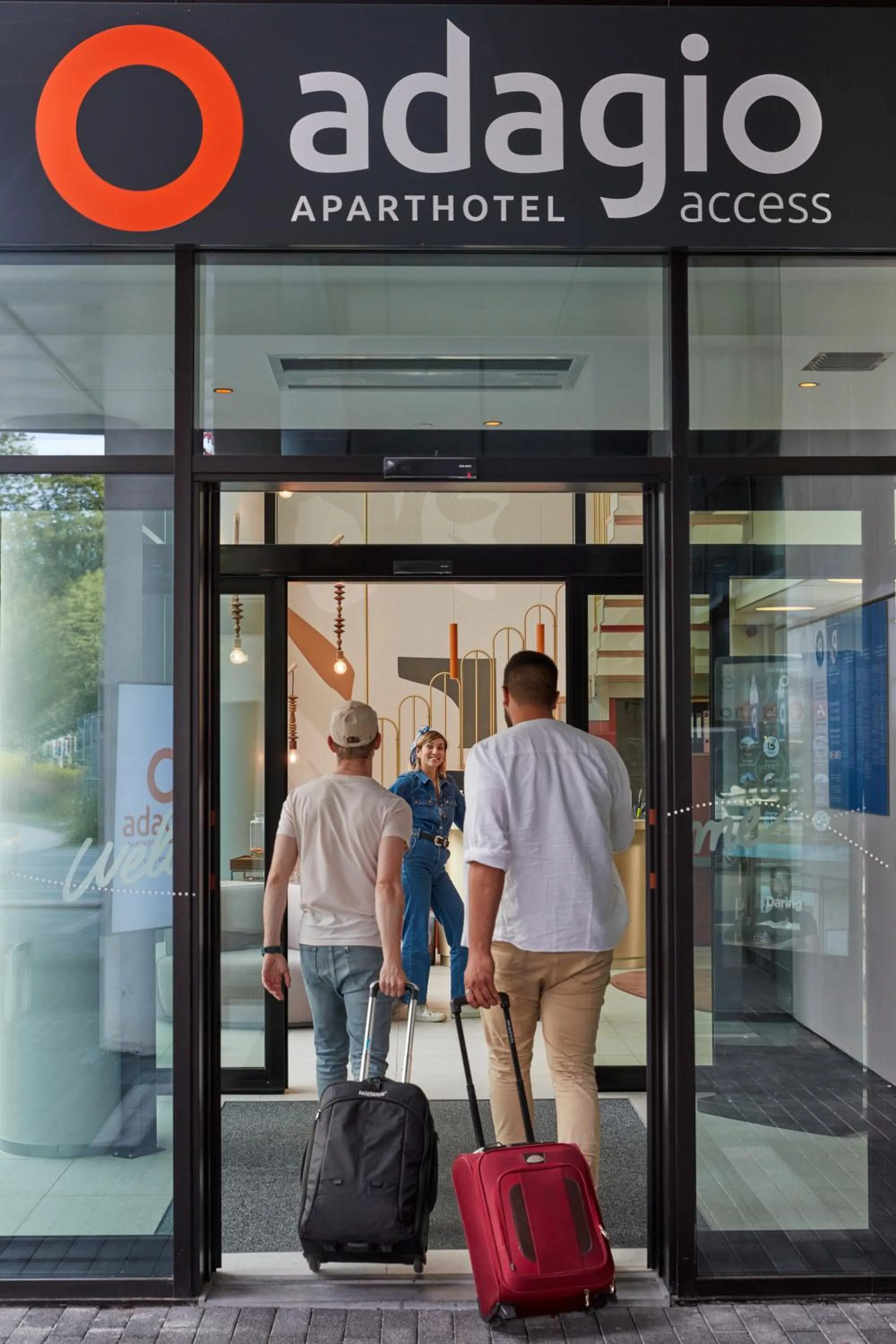 Facade/entrance in Adagio access Brussels Delta