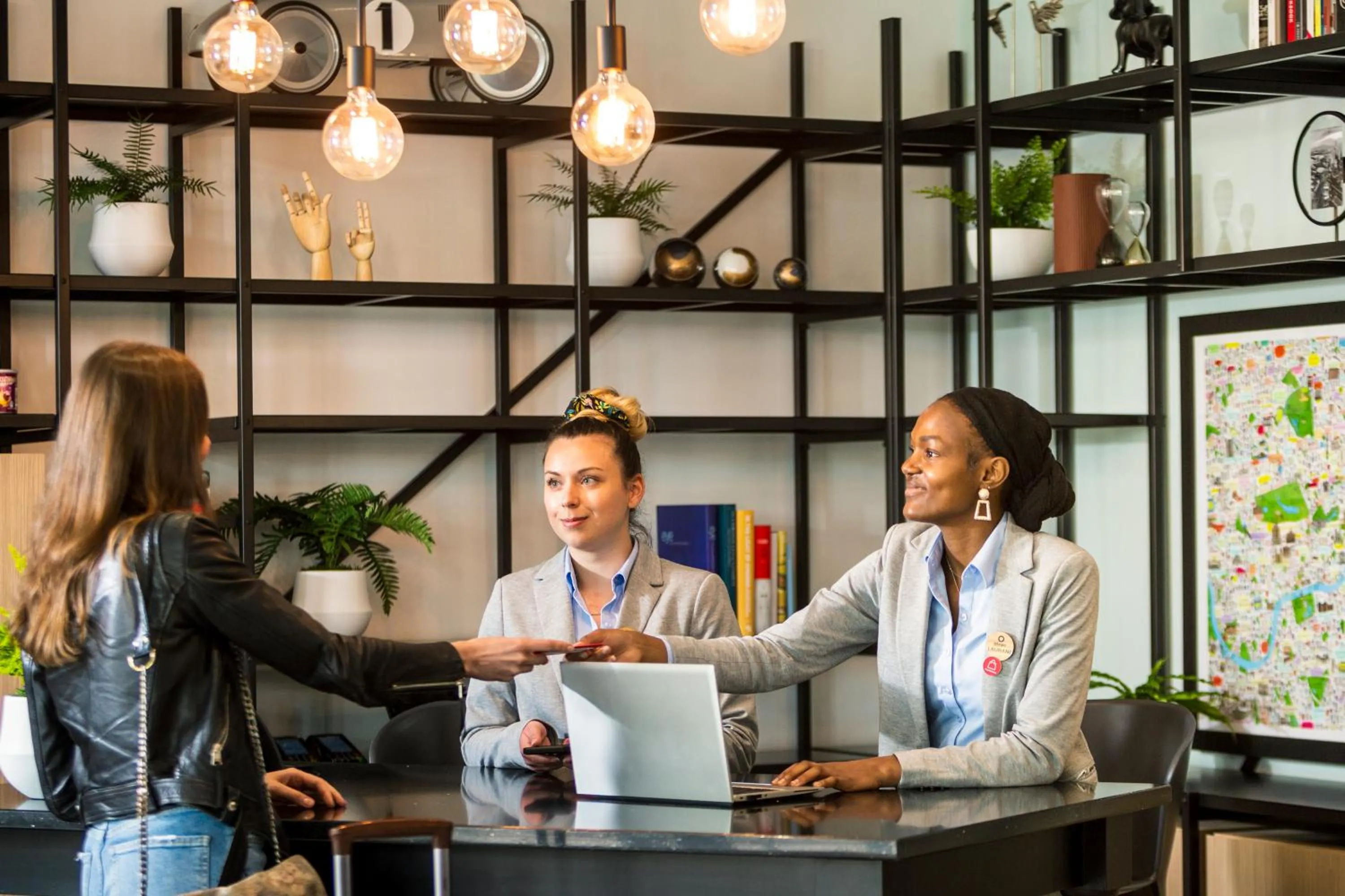 Lobby or reception in Aparthotel Adagio London Stratford