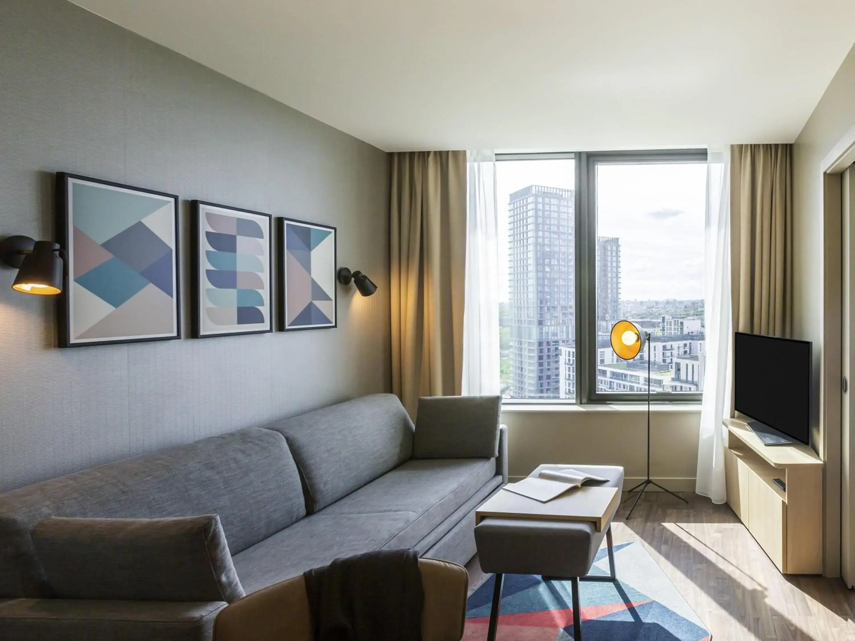 Bedroom in Aparthotel Adagio London Stratford Bedroom in Aparthotel Adagio London Stratford