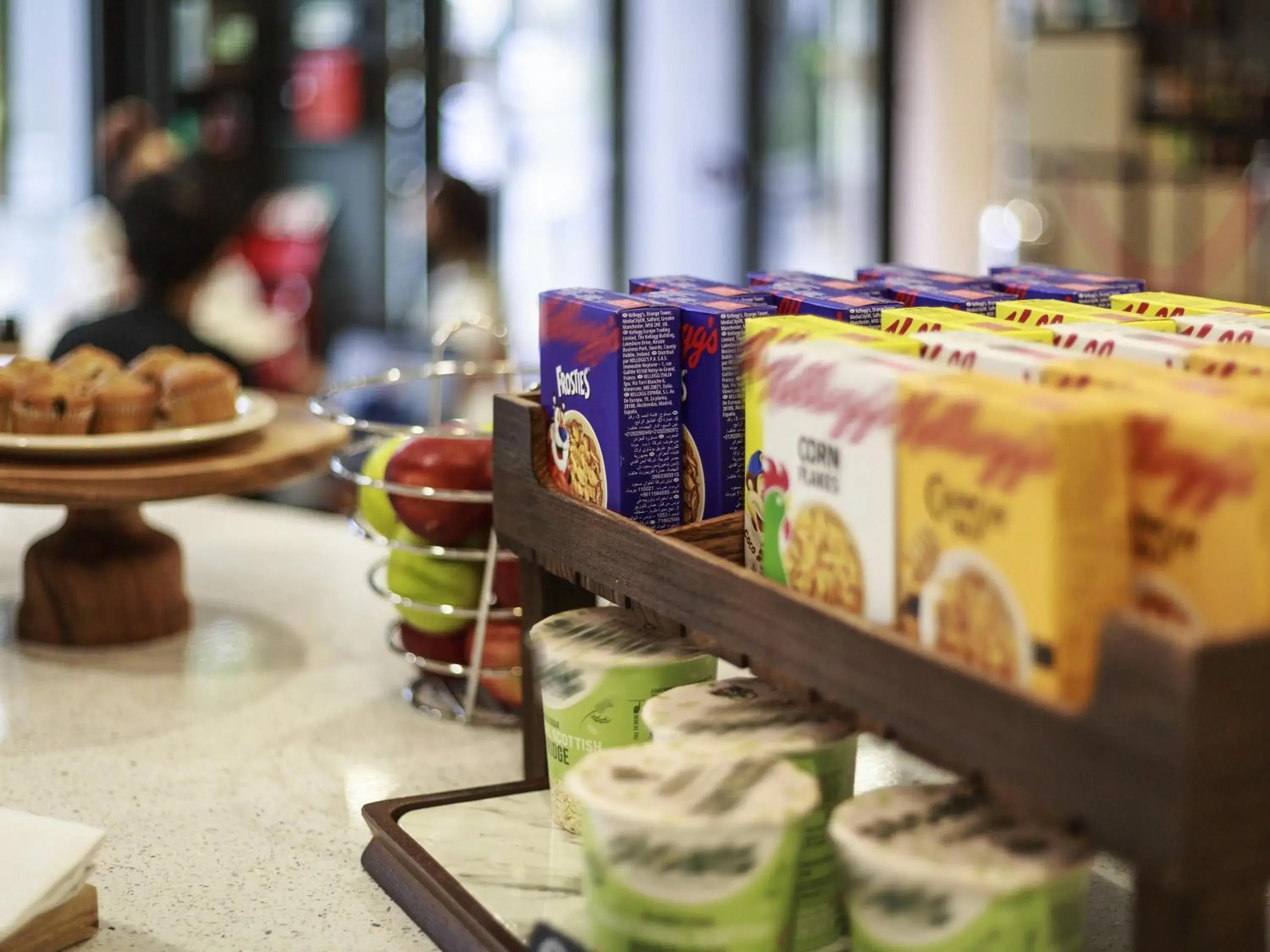 Breakfast in Aparthotel Adagio London Stratford Breakfast in Aparthotel Adagio London Stratford