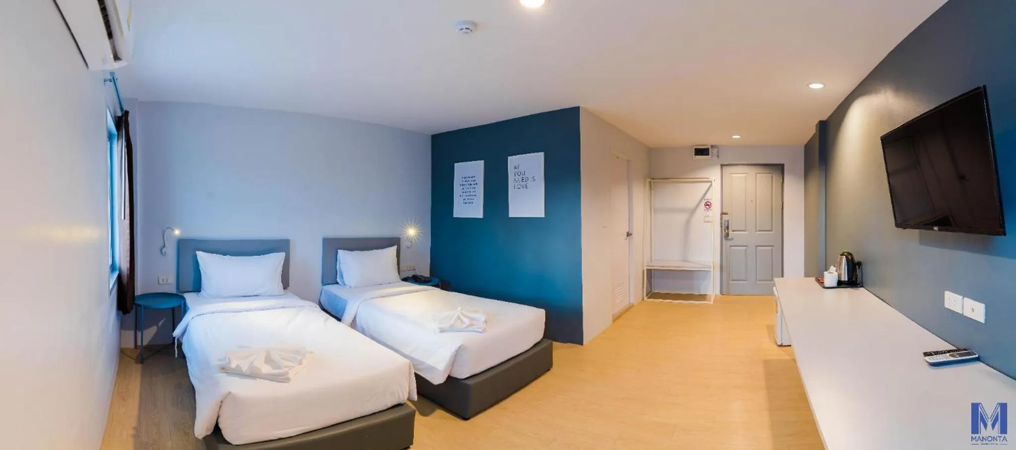 Bedroom, Bed in Manonta Budget Hotel