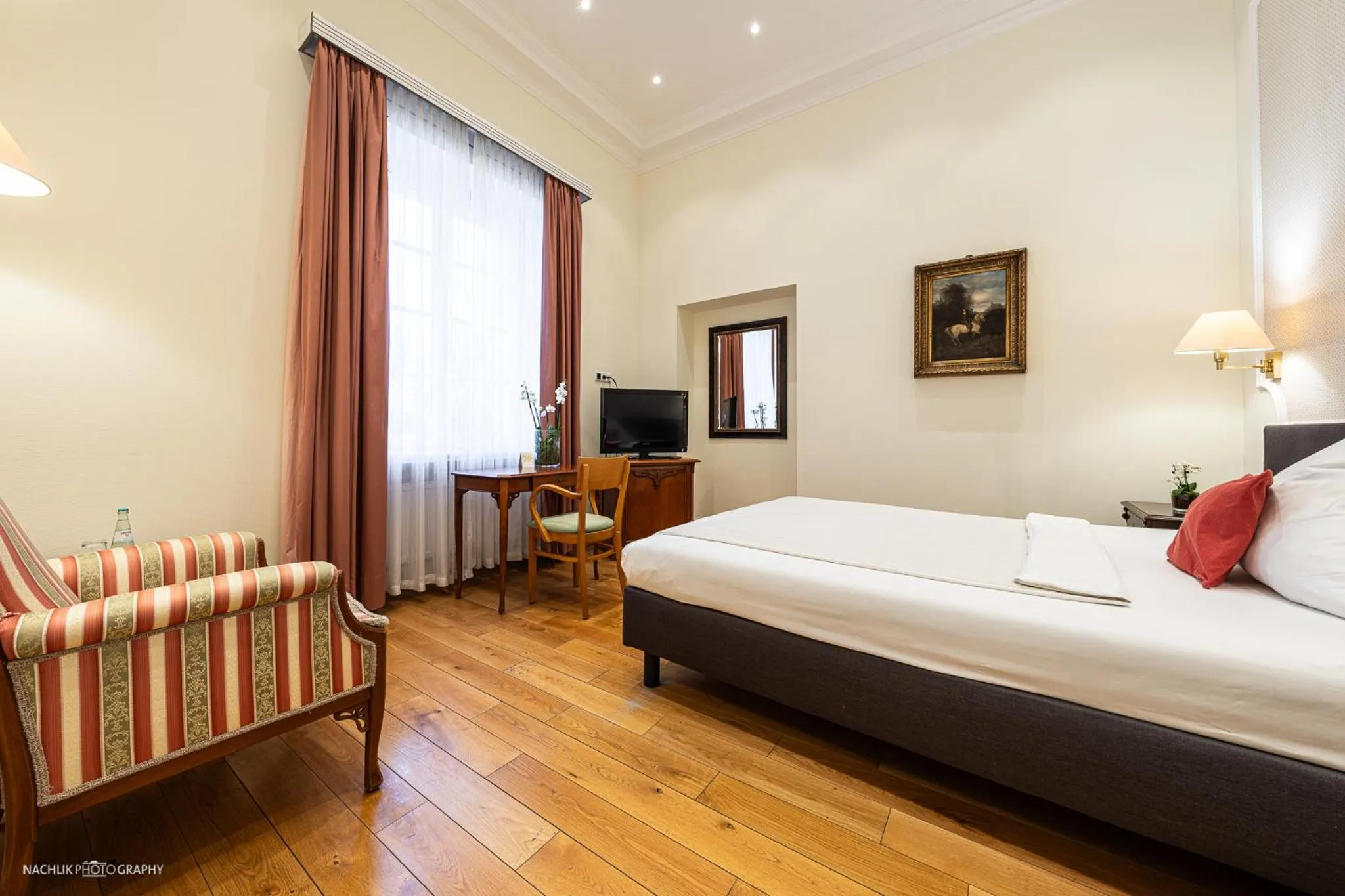 Bed in Schlosshotel Westerholt