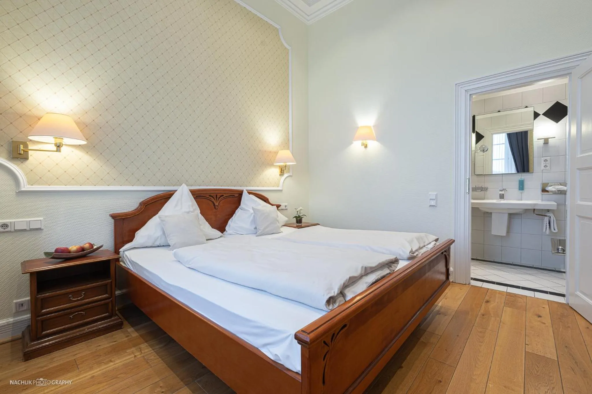 Bed in Schlosshotel Westerholt