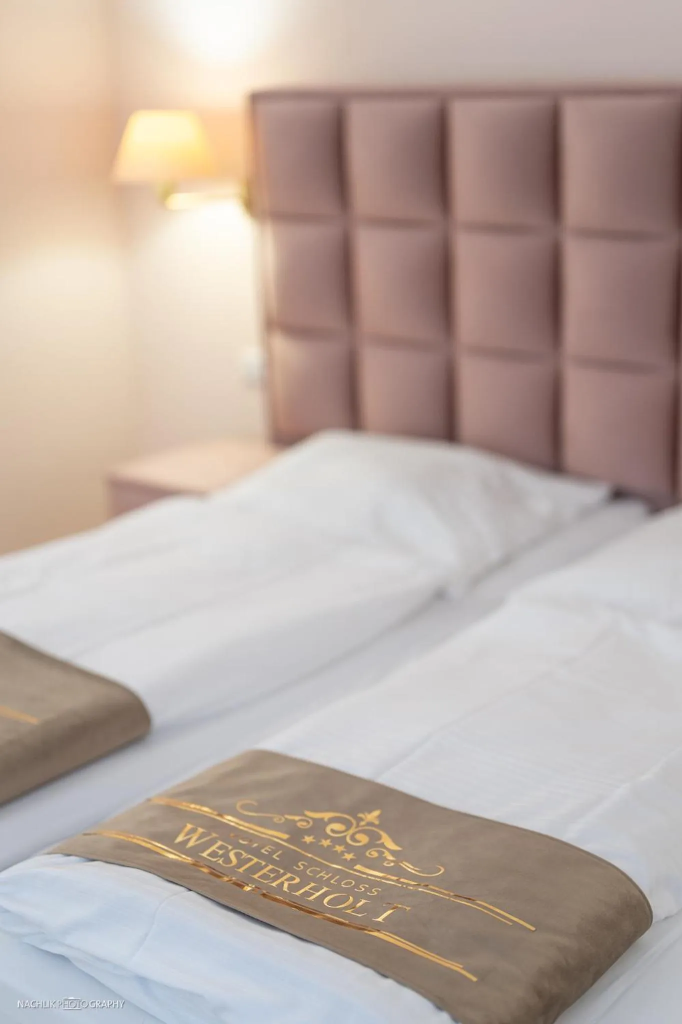 Bed in Schlosshotel Westerholt