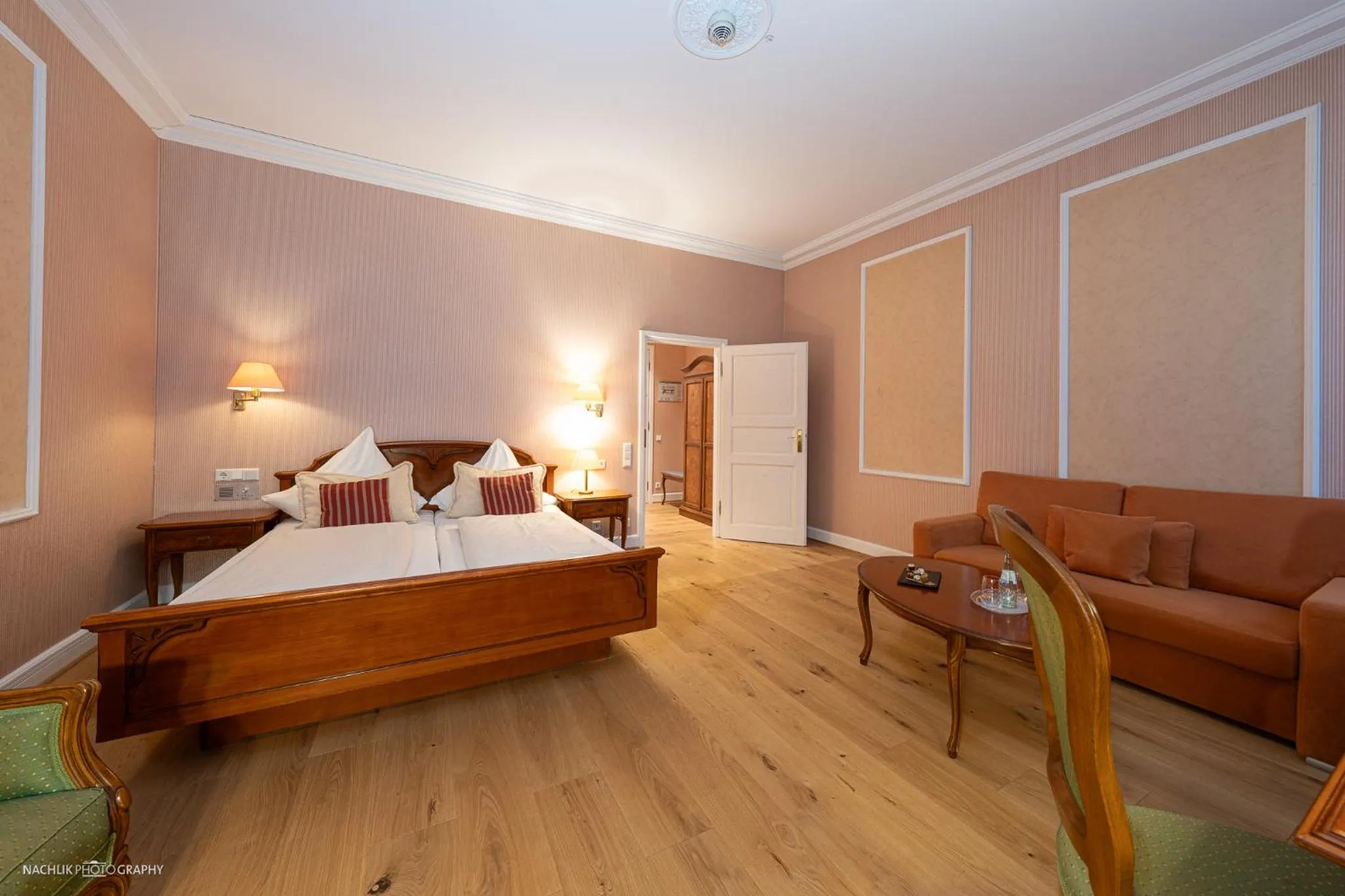 Bed in Schlosshotel Westerholt