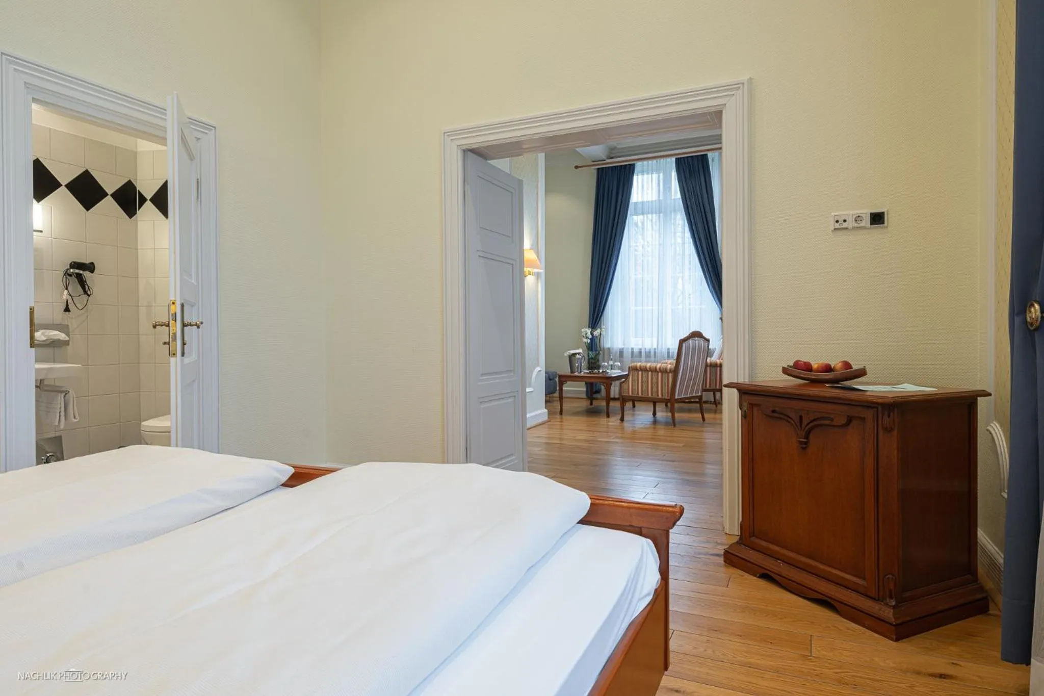 Bed in Schlosshotel Westerholt