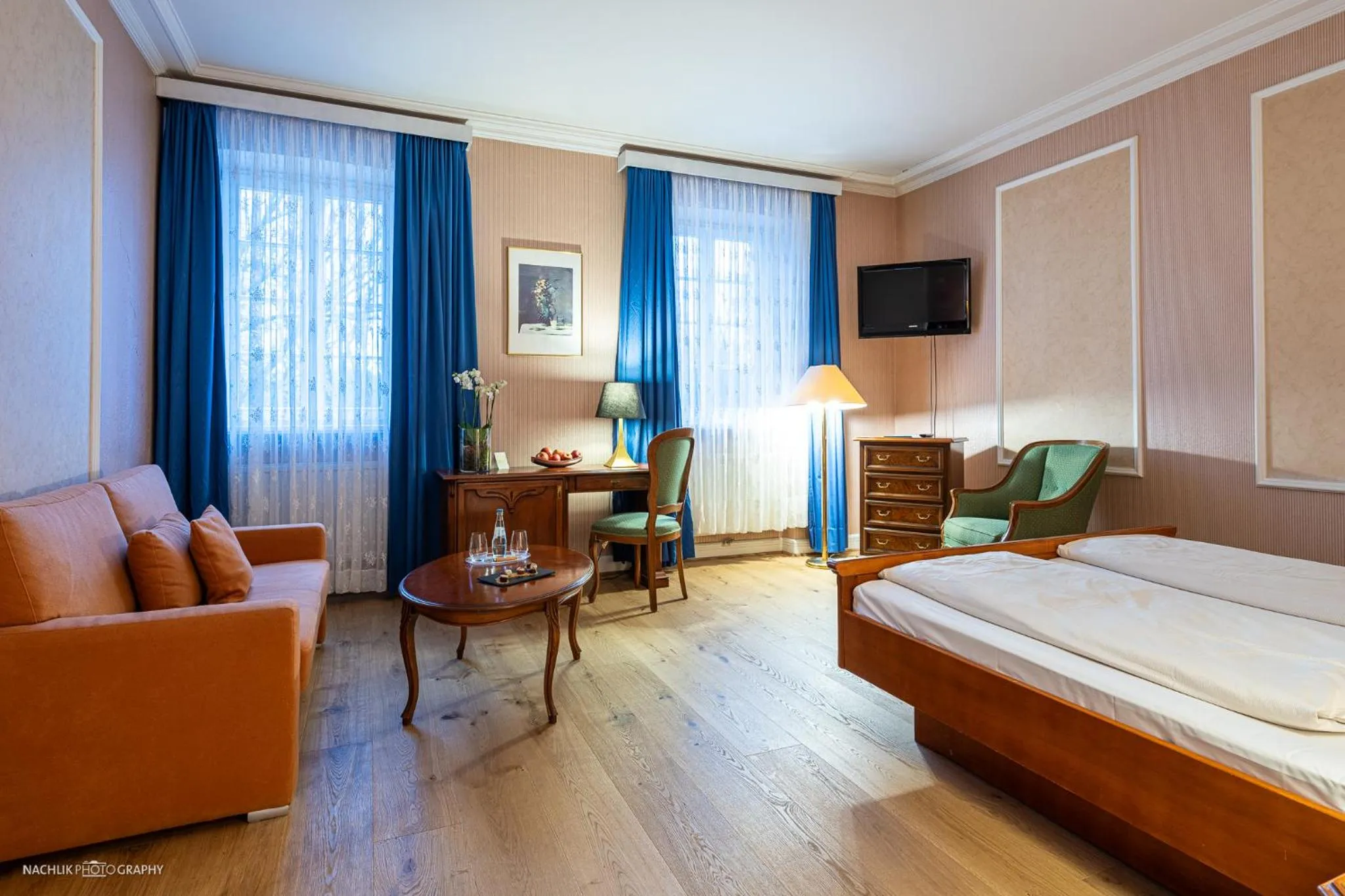 Bed in Schlosshotel Westerholt