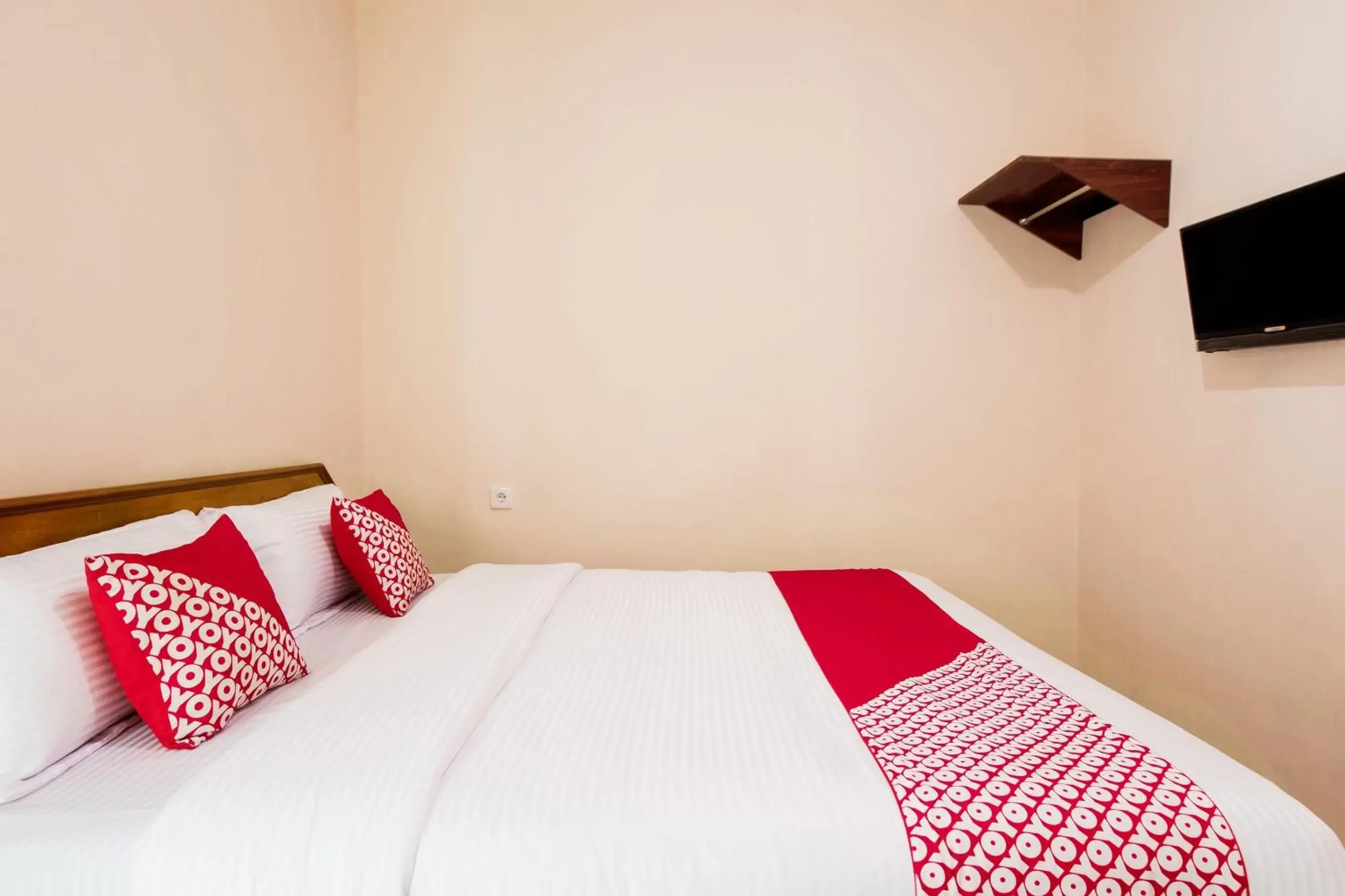 Bedroom in Hotel O Lansano Residence Syariah Bedroom in Hotel O Lansano Residence Syariah