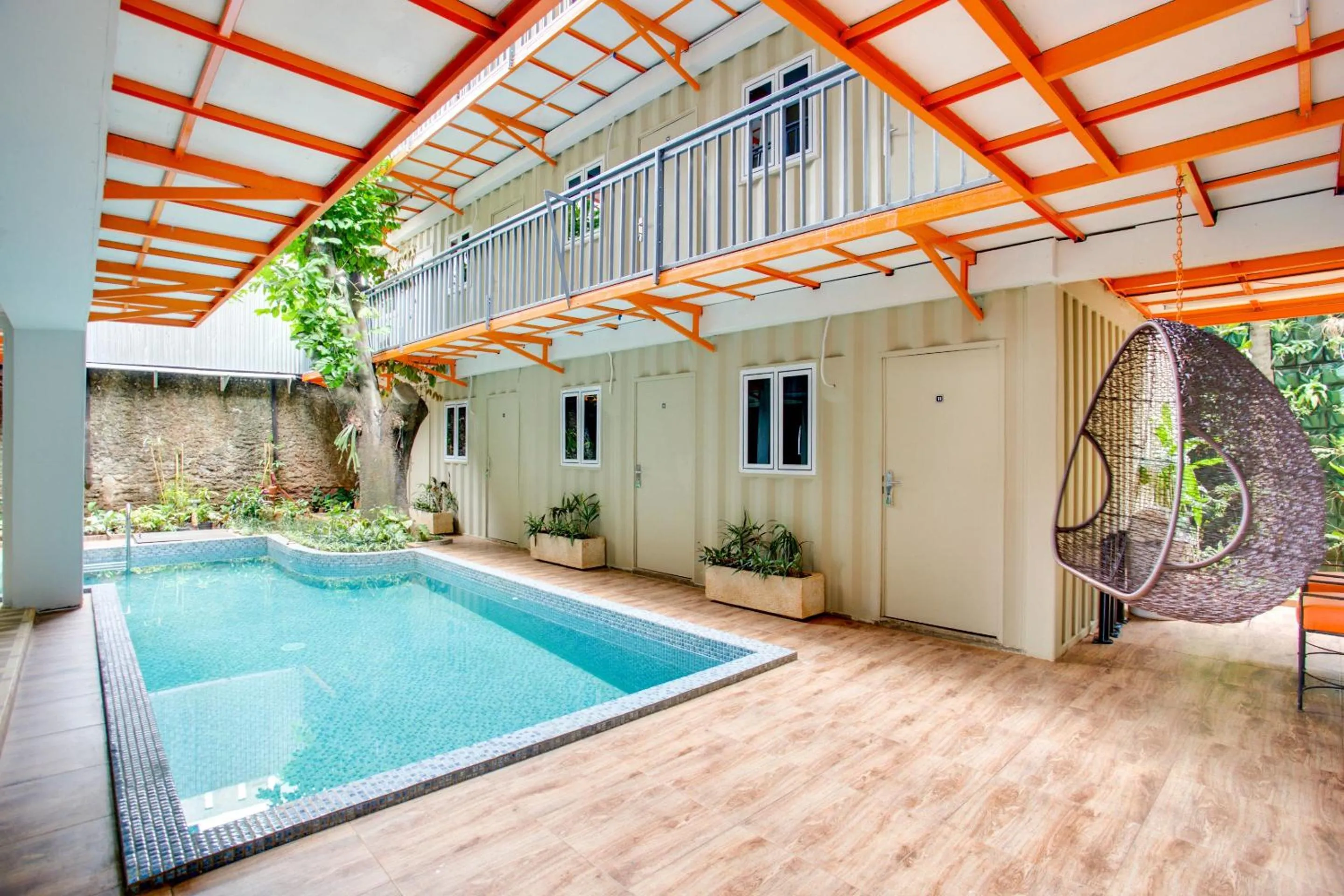 Swimming pool in Capital O 3300 Nadjara Residence Syariah