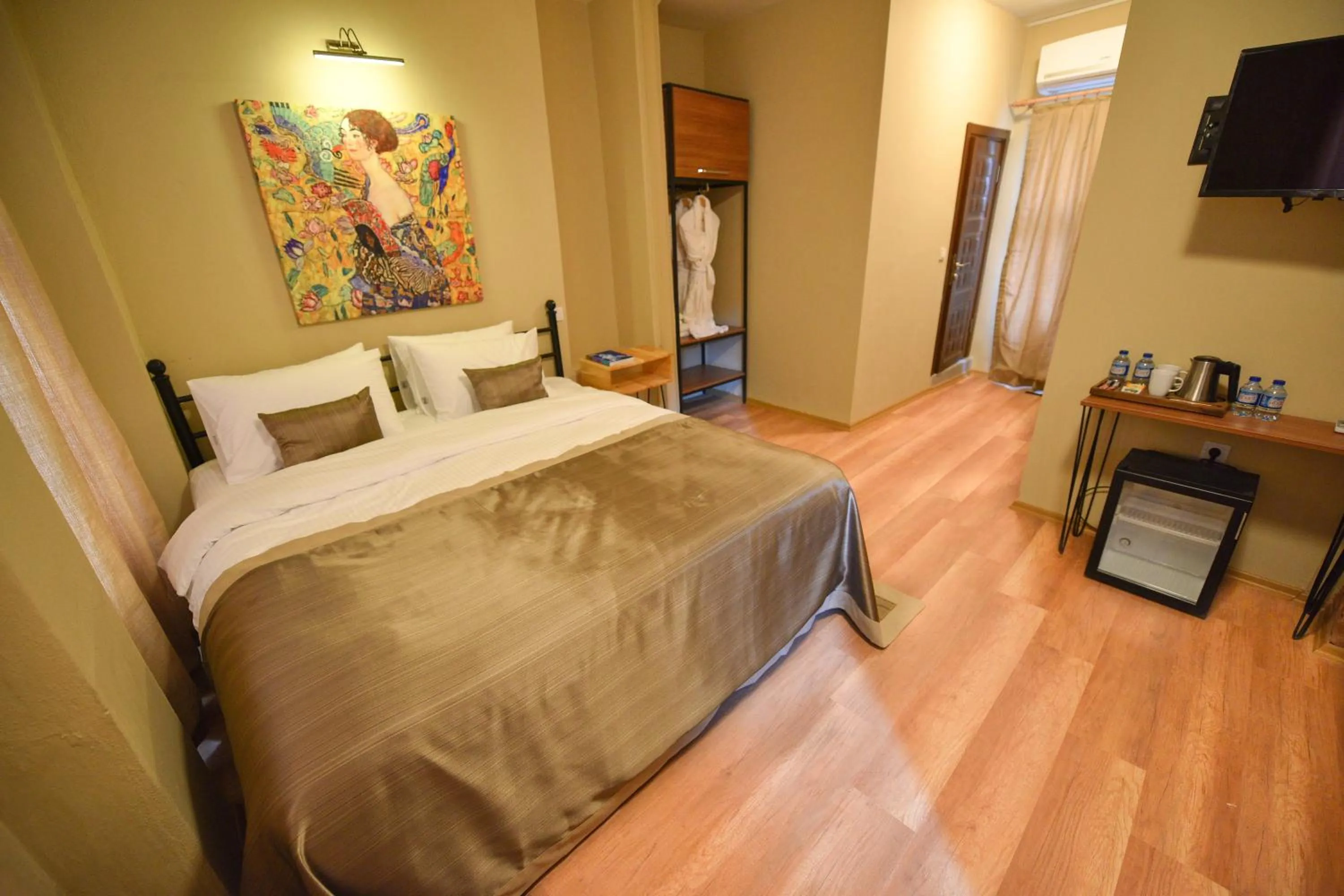 Bed in Maravilloso Hotel Pera