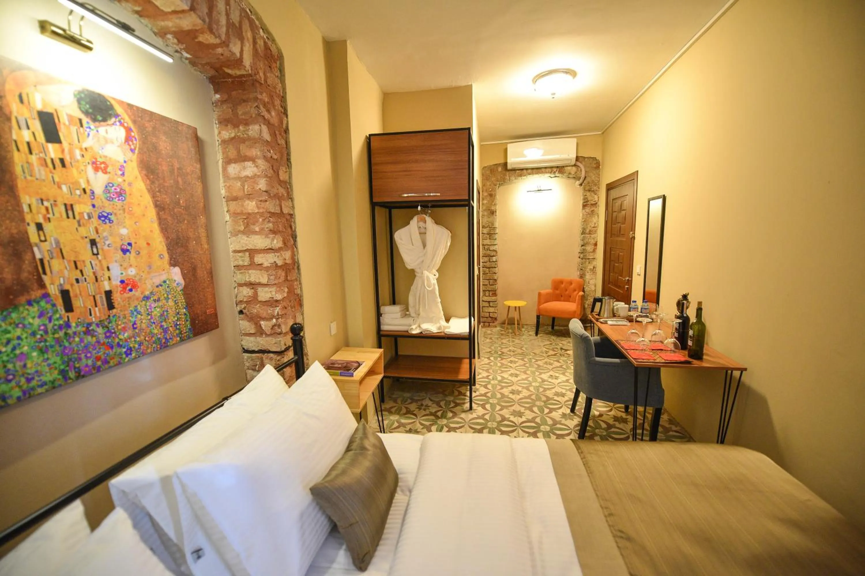 Bed in Maravilloso Hotel Pera