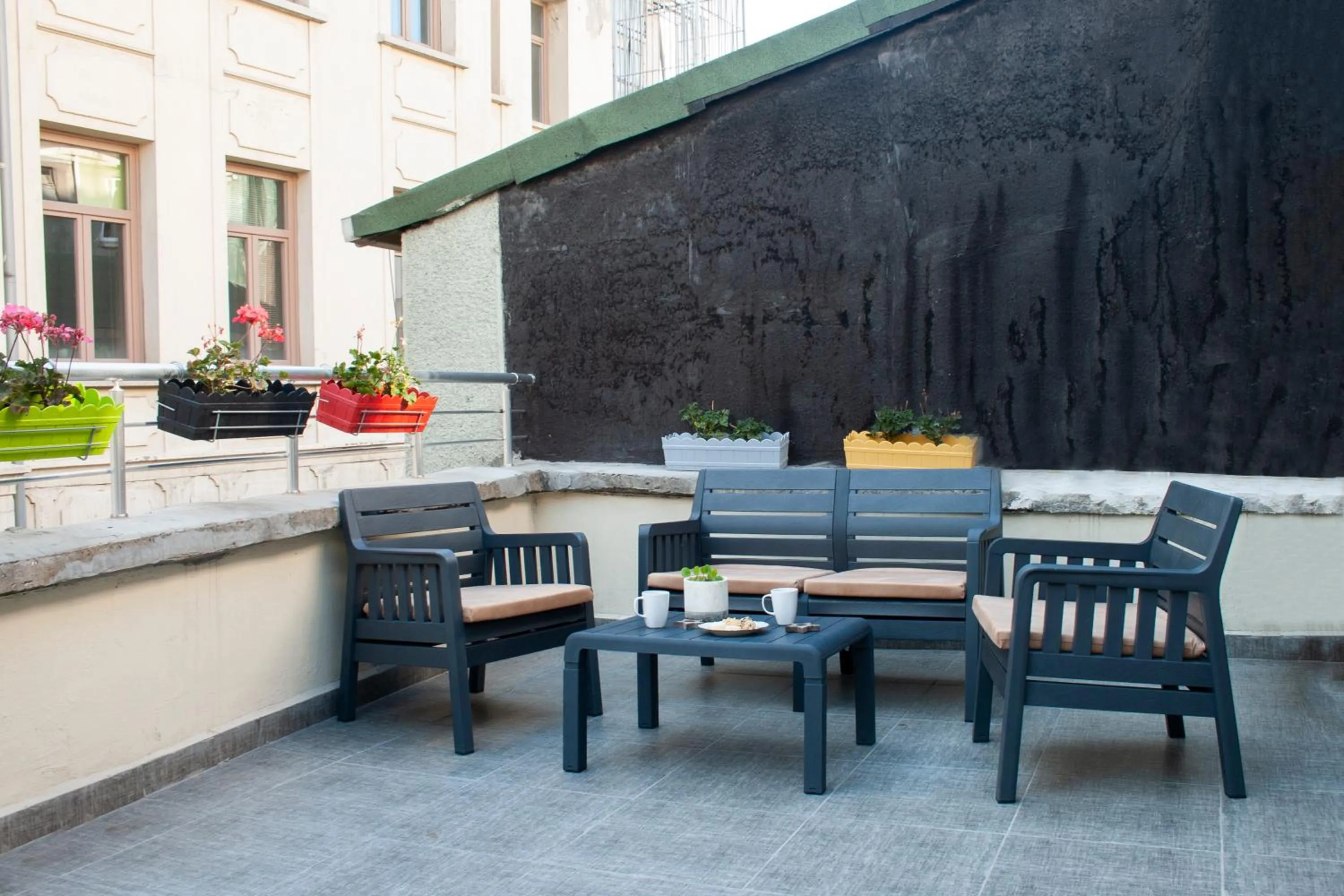 Balcony/Terrace in Maravilloso Hotel Pera