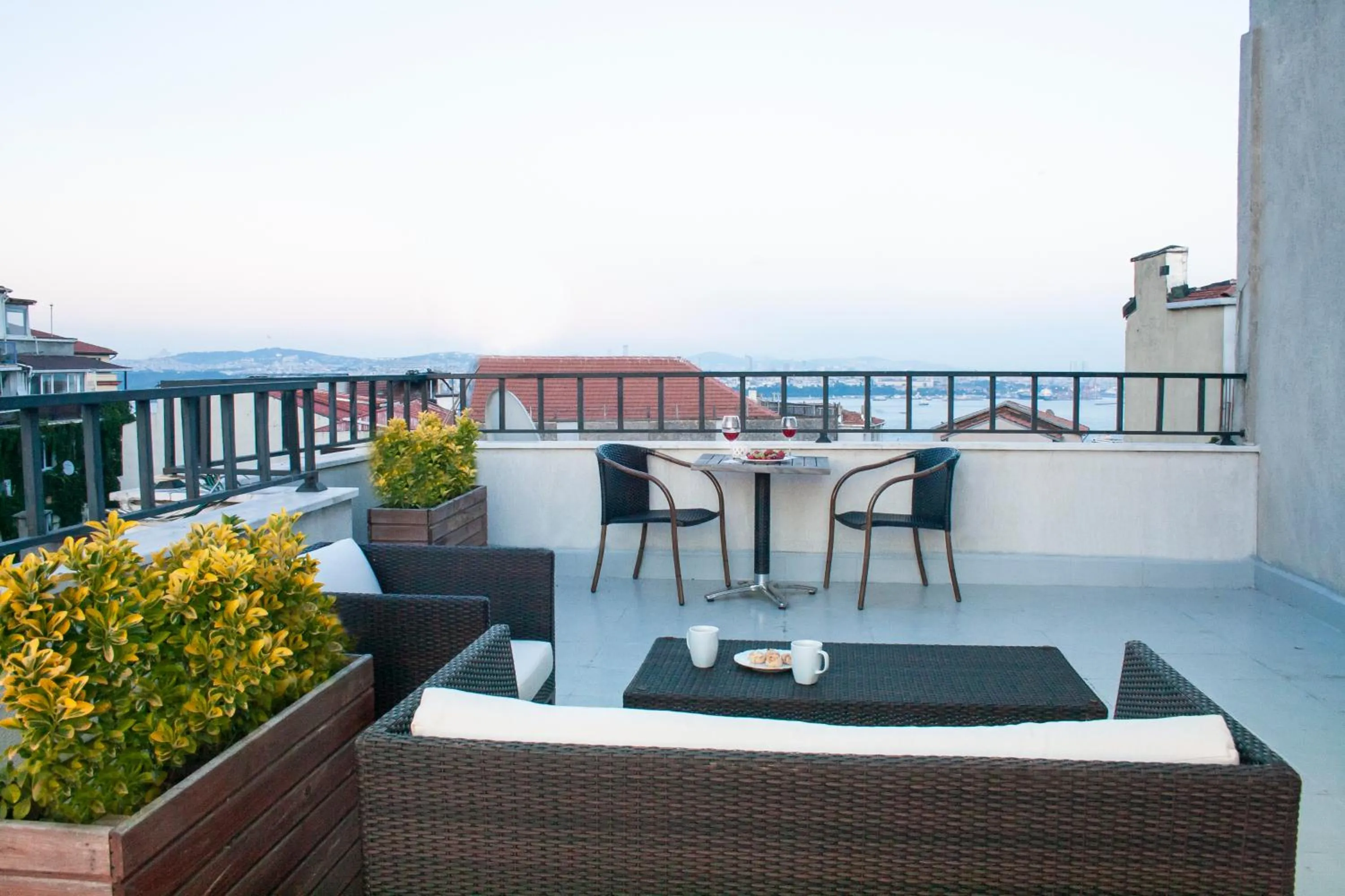 Balcony/Terrace in Maravilloso Hotel Galata