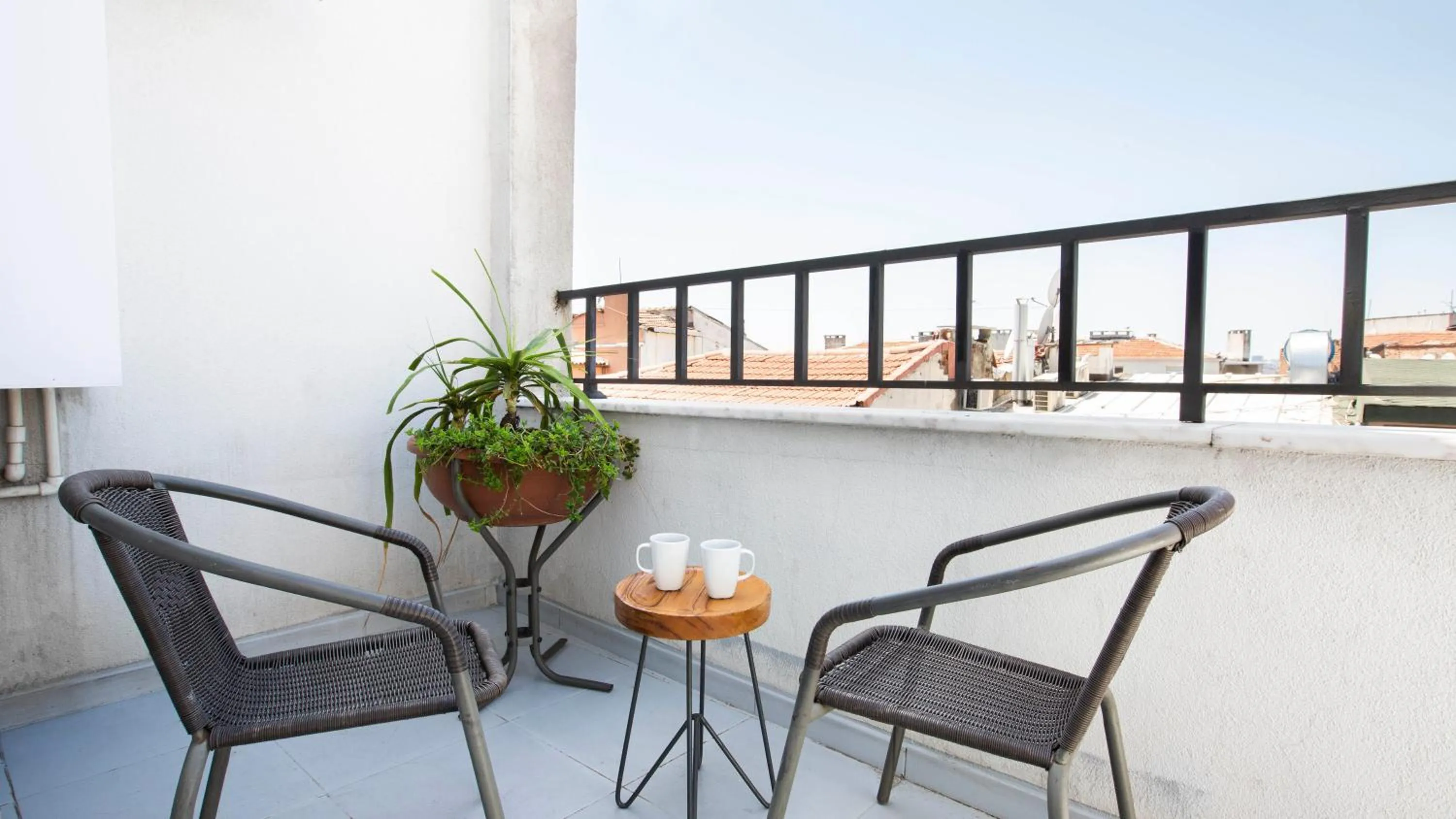 Balcony/Terrace in Maravilloso Hotel Galata