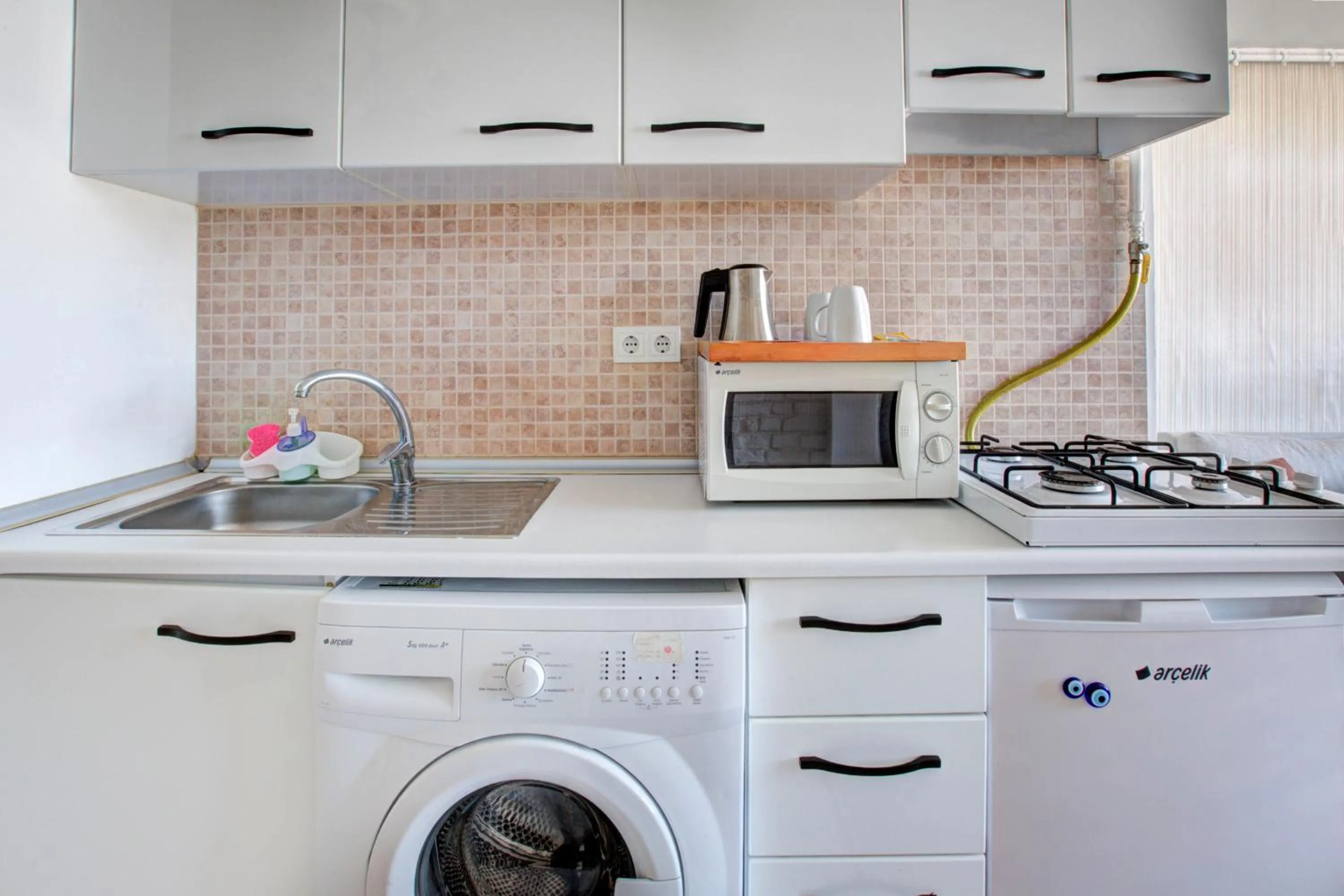 Kitchen or kitchenette in Maravilloso Hotel Galata