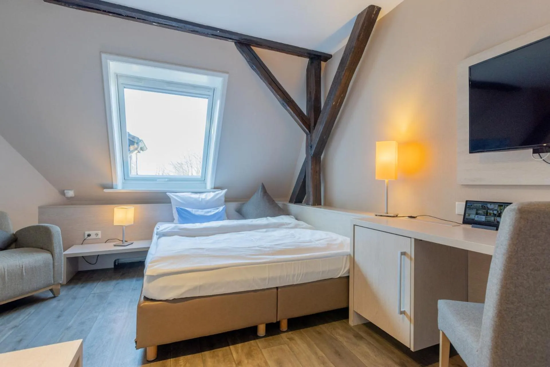 Bed in Best Western Plus Theodor Storm Hotel