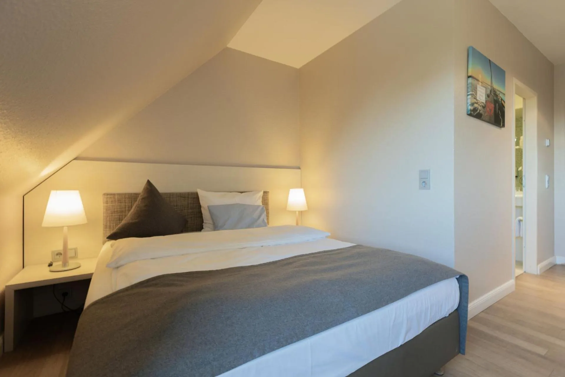 Bed in Best Western Plus Theodor Storm Hotel