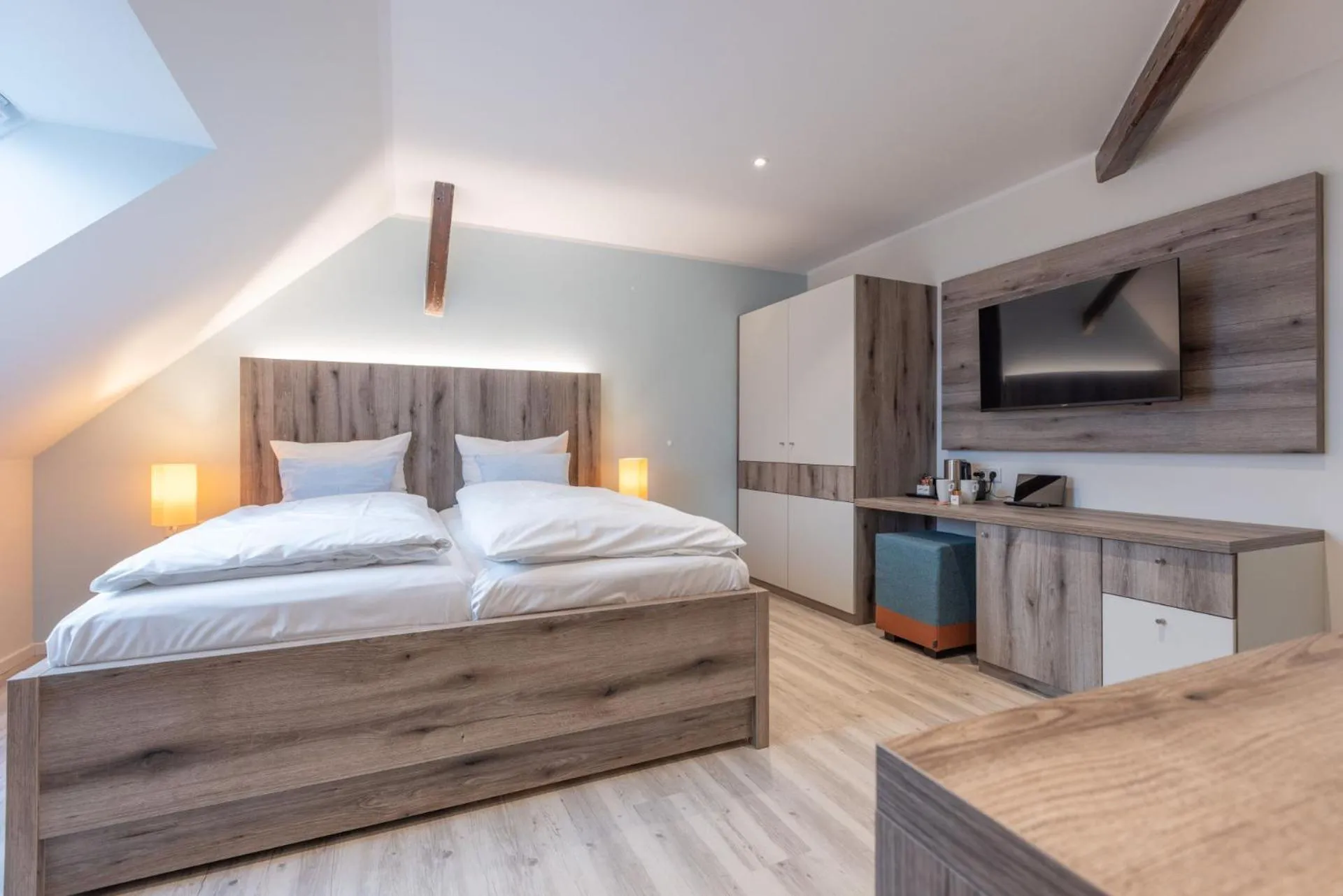 Bed in Best Western Plus Theodor Storm Hotel