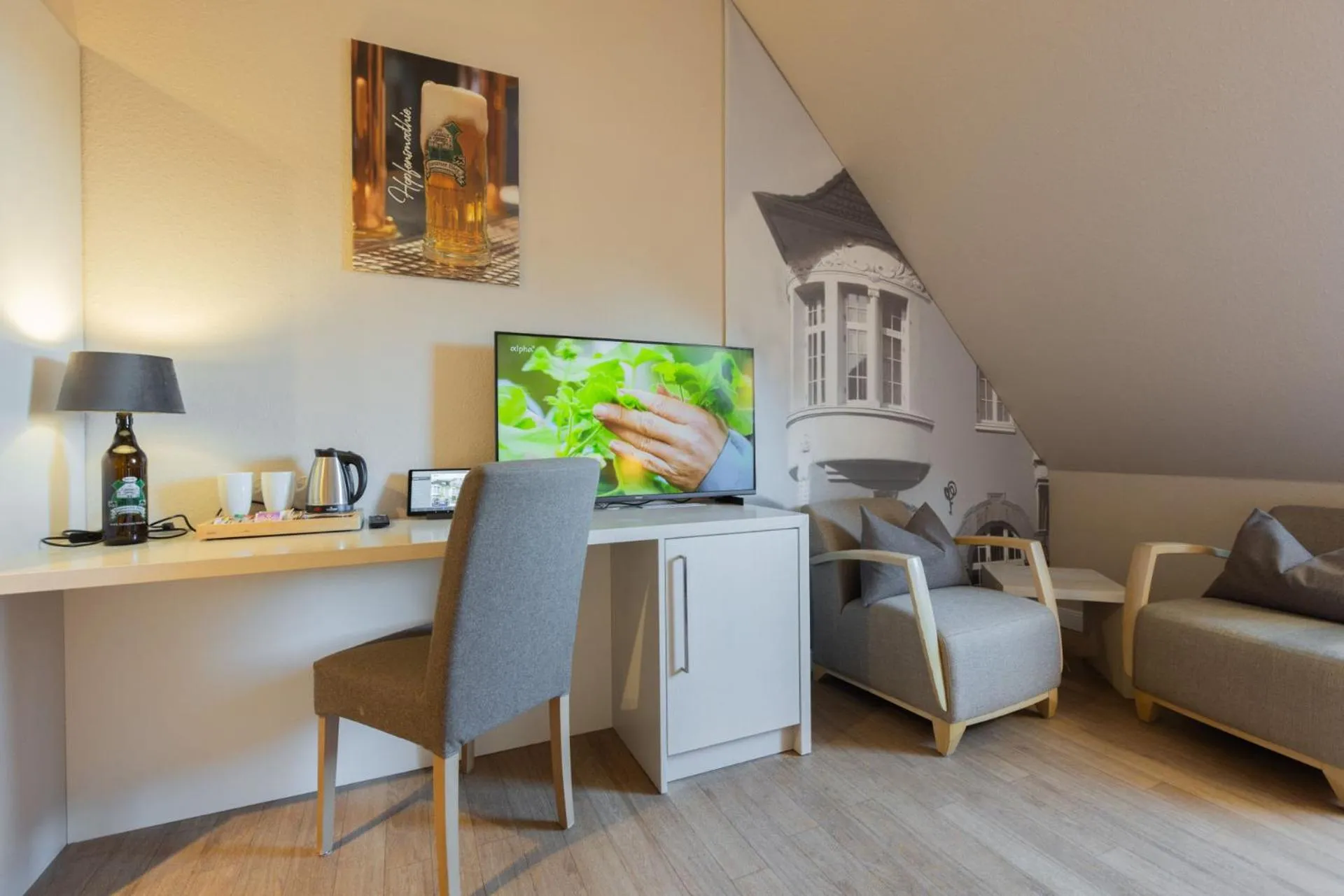 Bed in Best Western Plus Theodor Storm Hotel