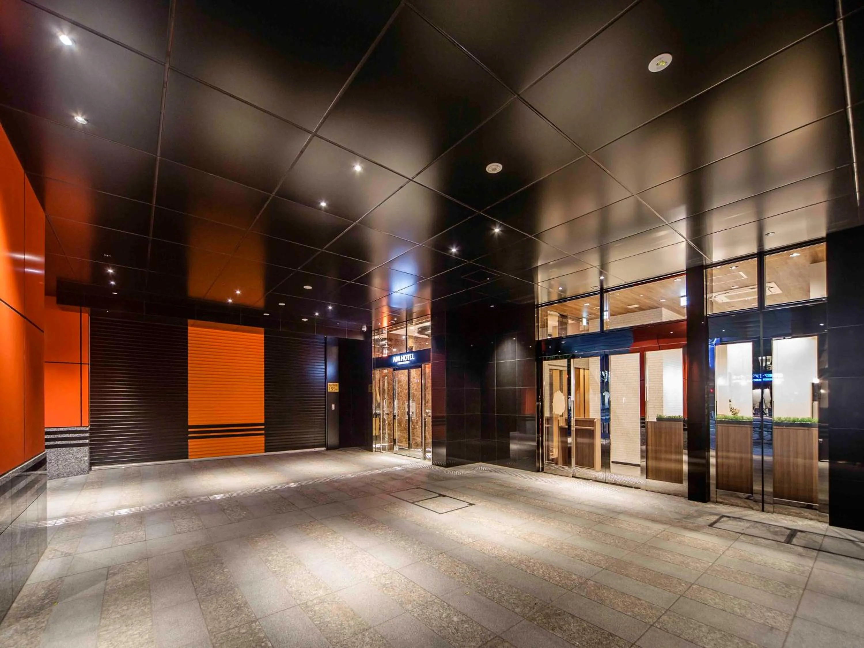 Facade/entrance in APA Hotel Ueno Hirokoji