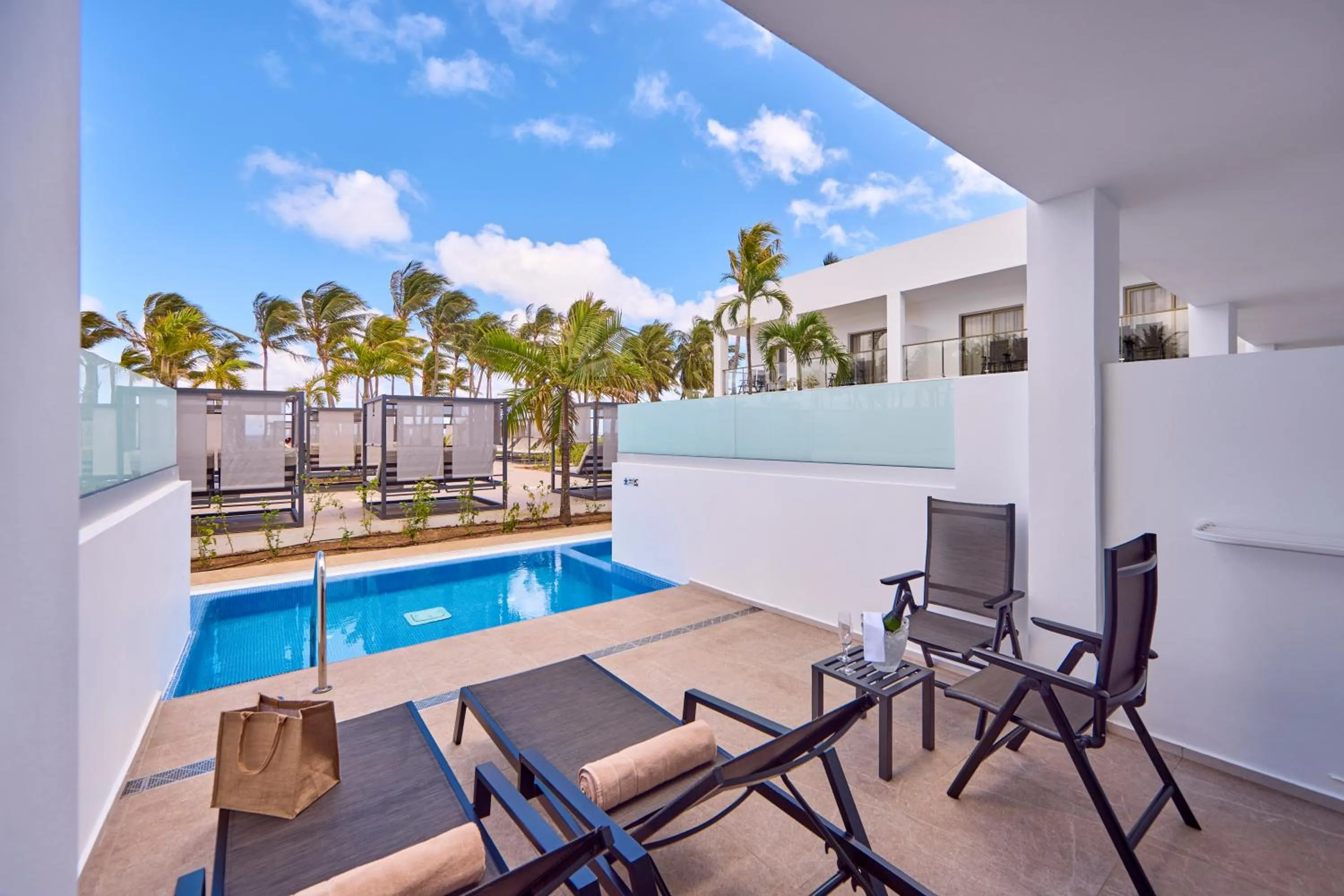 Pool view in Riu Palace Mauritius - All Inclusive - Adults Only