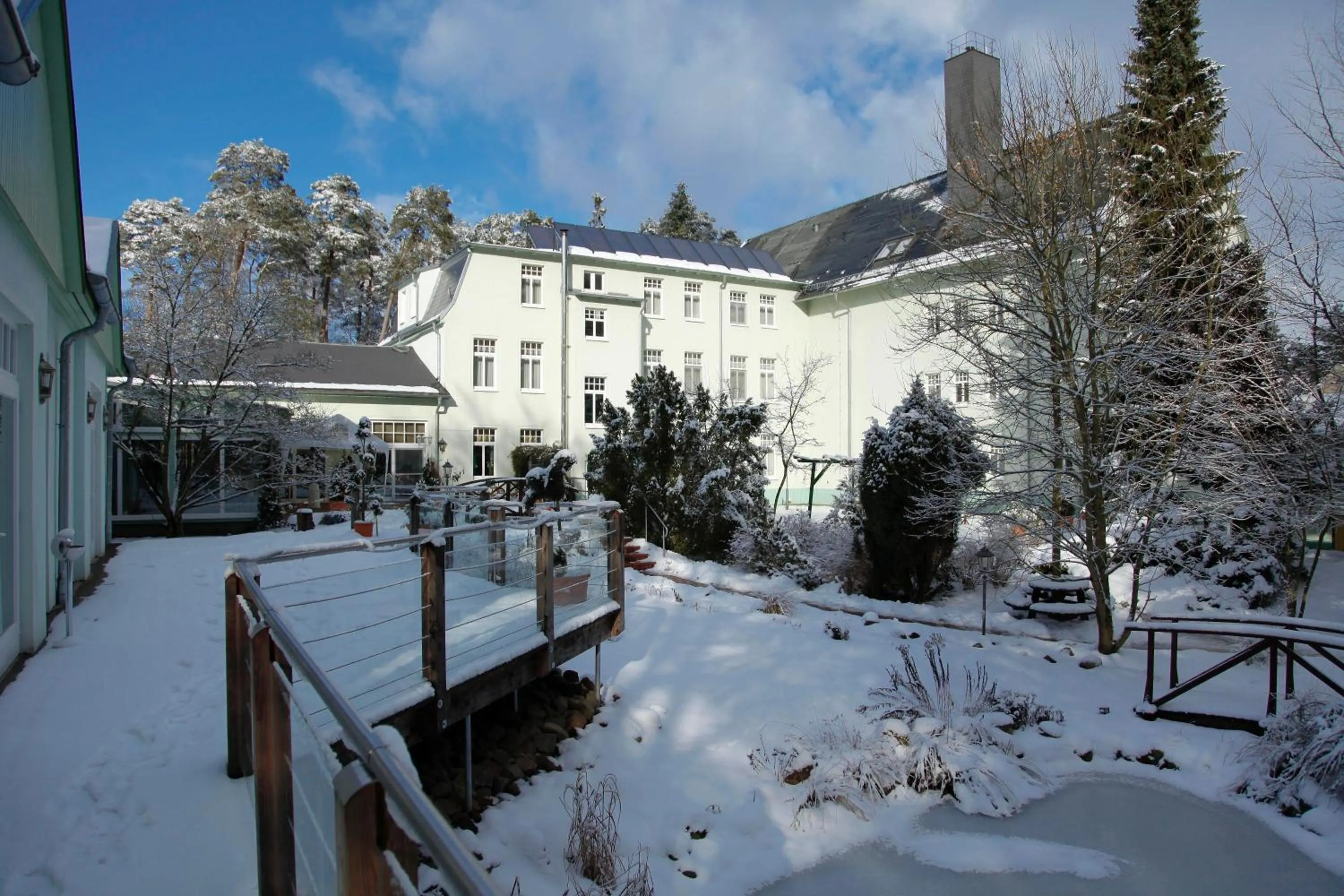 Winter in Seehotel Ecktannen