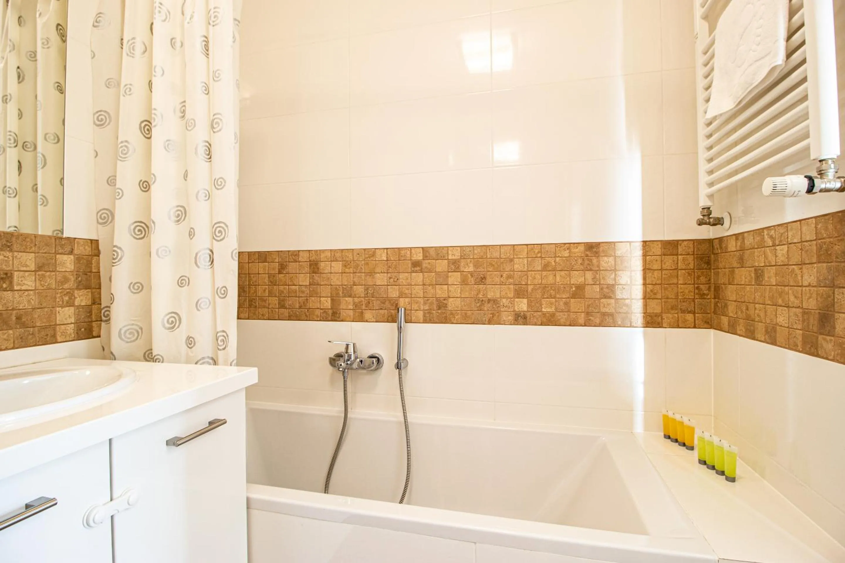 Bathroom in Krasińskiego Żoliborz Stylish Apartment by BookingHost