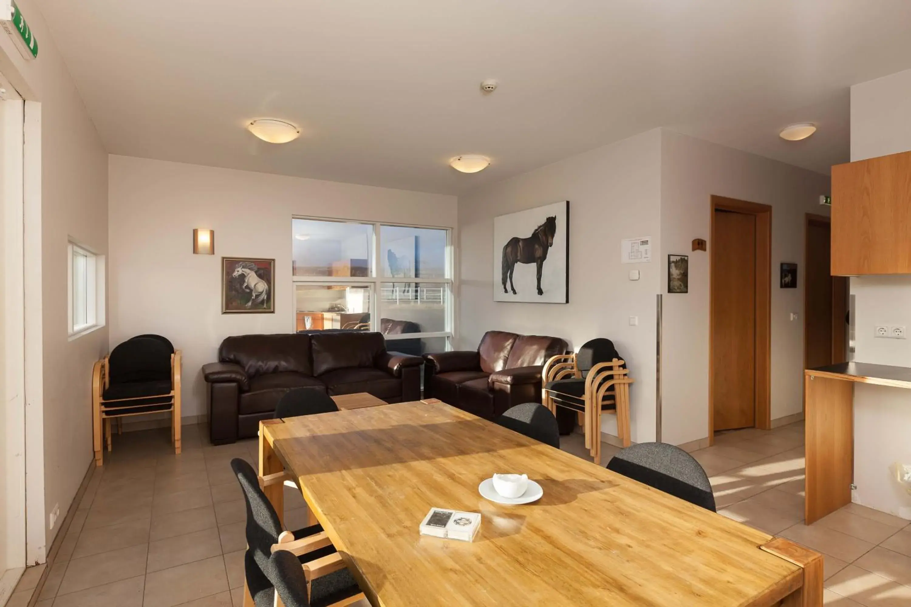 Living room in Guesthouse Eldhestar Living room in Guesthouse Eldhestar