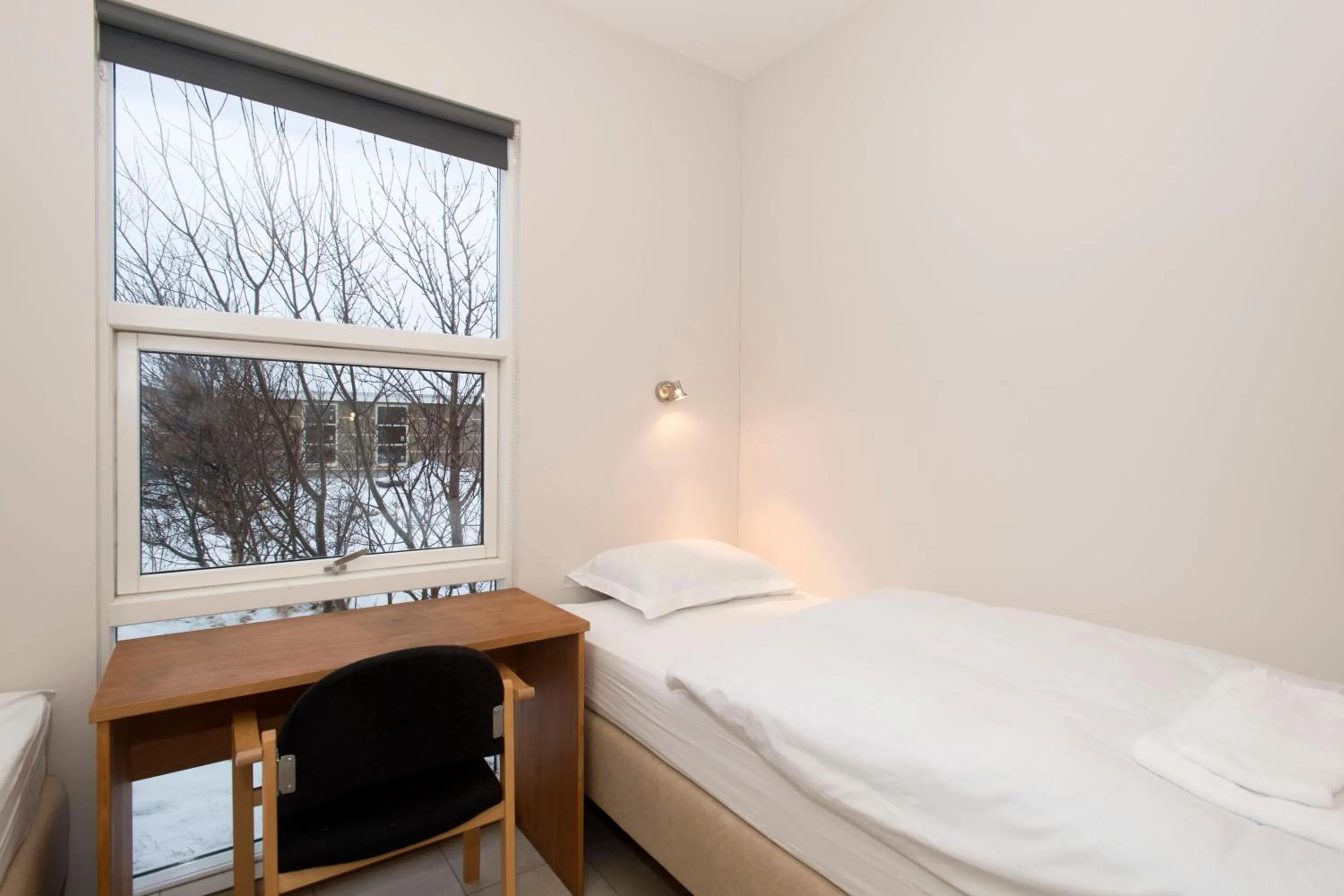 Bed in Guesthouse Eldhestar