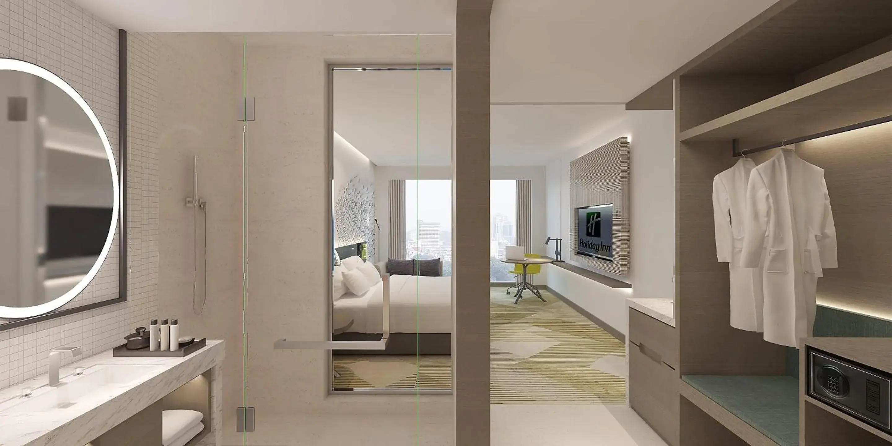 Area and facilities, Bed in Holiday Inn Johor Bahru City Centre by IHG Area and facilities, Bed in Holiday Inn Johor Bahru City Centre by IHG