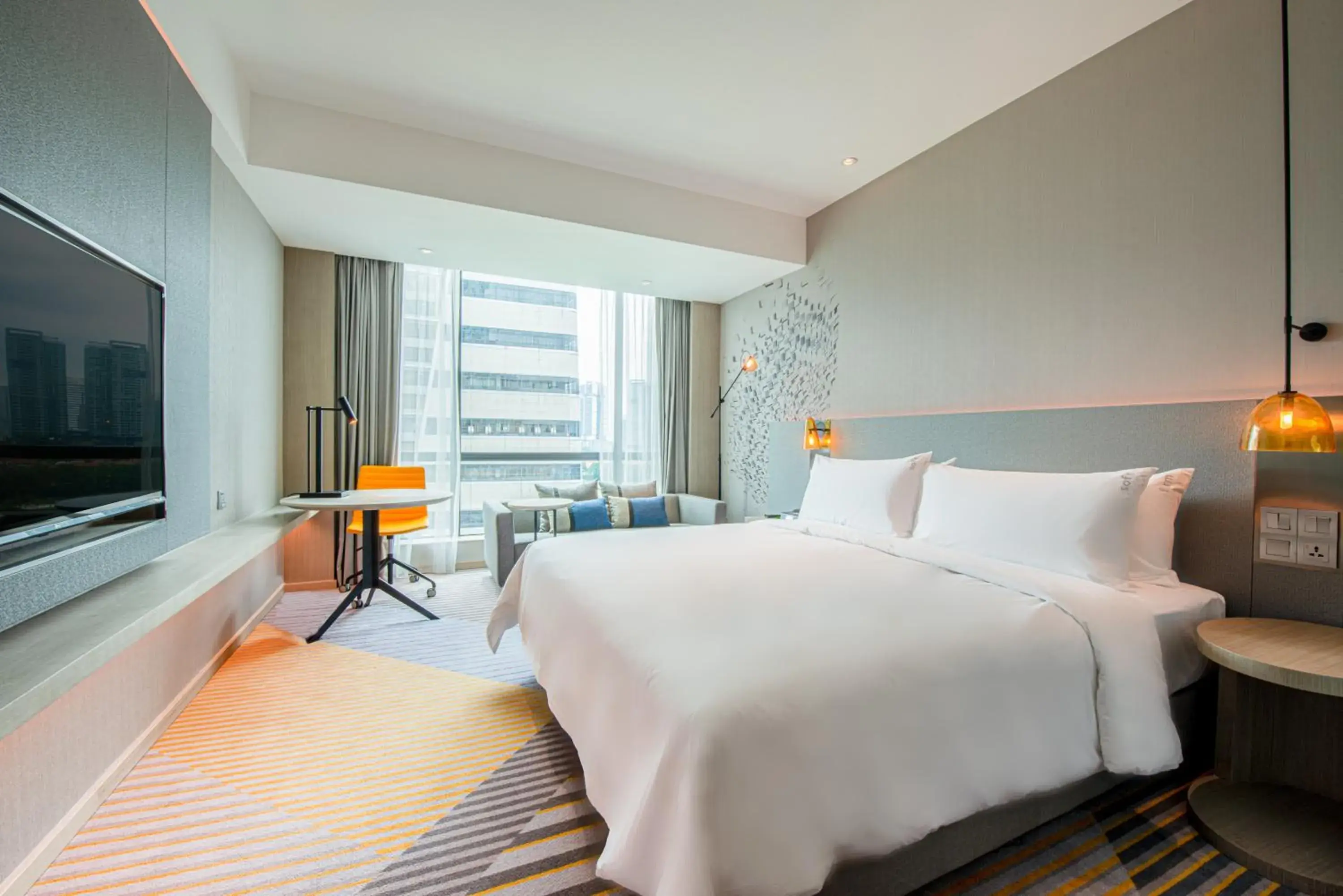 Standard King Room with City View in Holiday Inn Johor Bahru City Centre by IHG Standard King Room with City View in Holiday Inn Johor Bahru City Centre by IHG