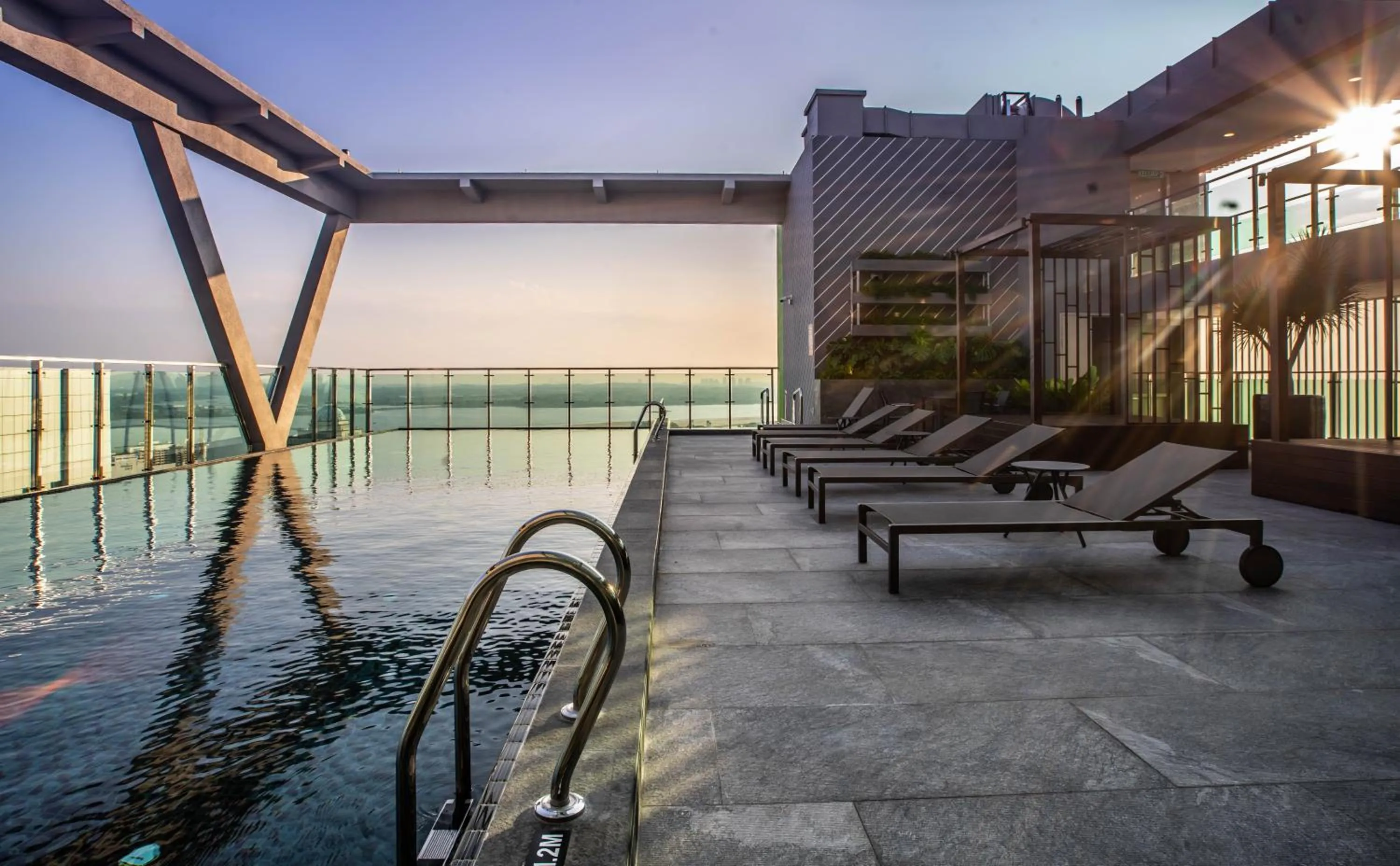 Swimming pool in Holiday Inn Johor Bahru City Centre by IHG
