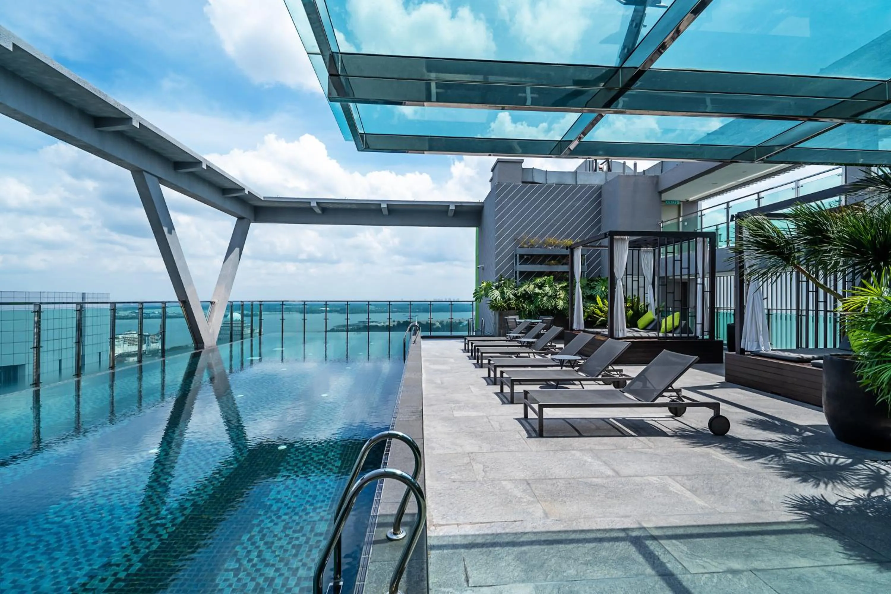 Swimming pool in Holiday Inn Johor Bahru City Centre by IHG