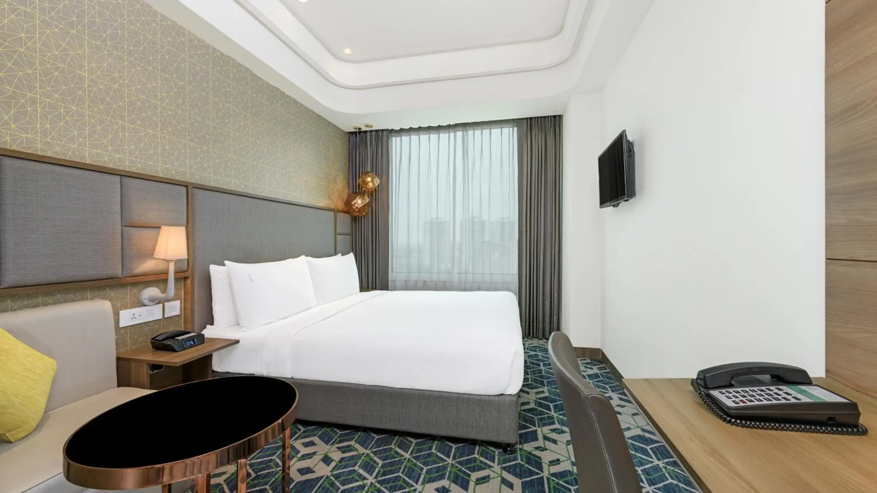 Standard King Room with City View in Holiday Inn Gurugram Sector 90 by IHG Standard King Room with City View in Holiday Inn Gurugram Sector 90 by IHG