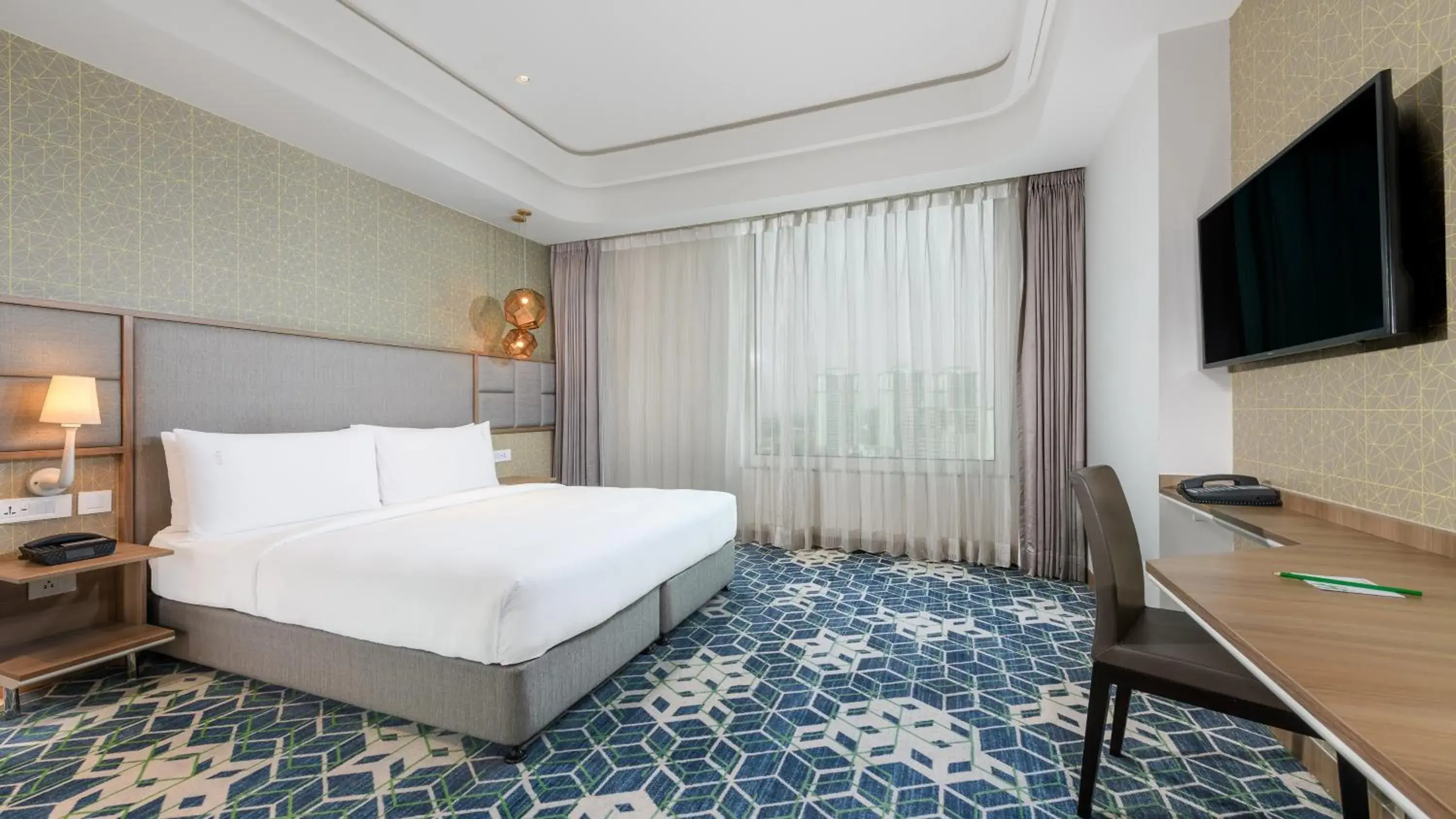Premium King Room with Balcony and Kitchenette in Holiday Inn Gurugram Sector 90 by IHG Premium King Room with Balcony and Kitchenette in Holiday Inn Gurugram Sector 90 by IHG