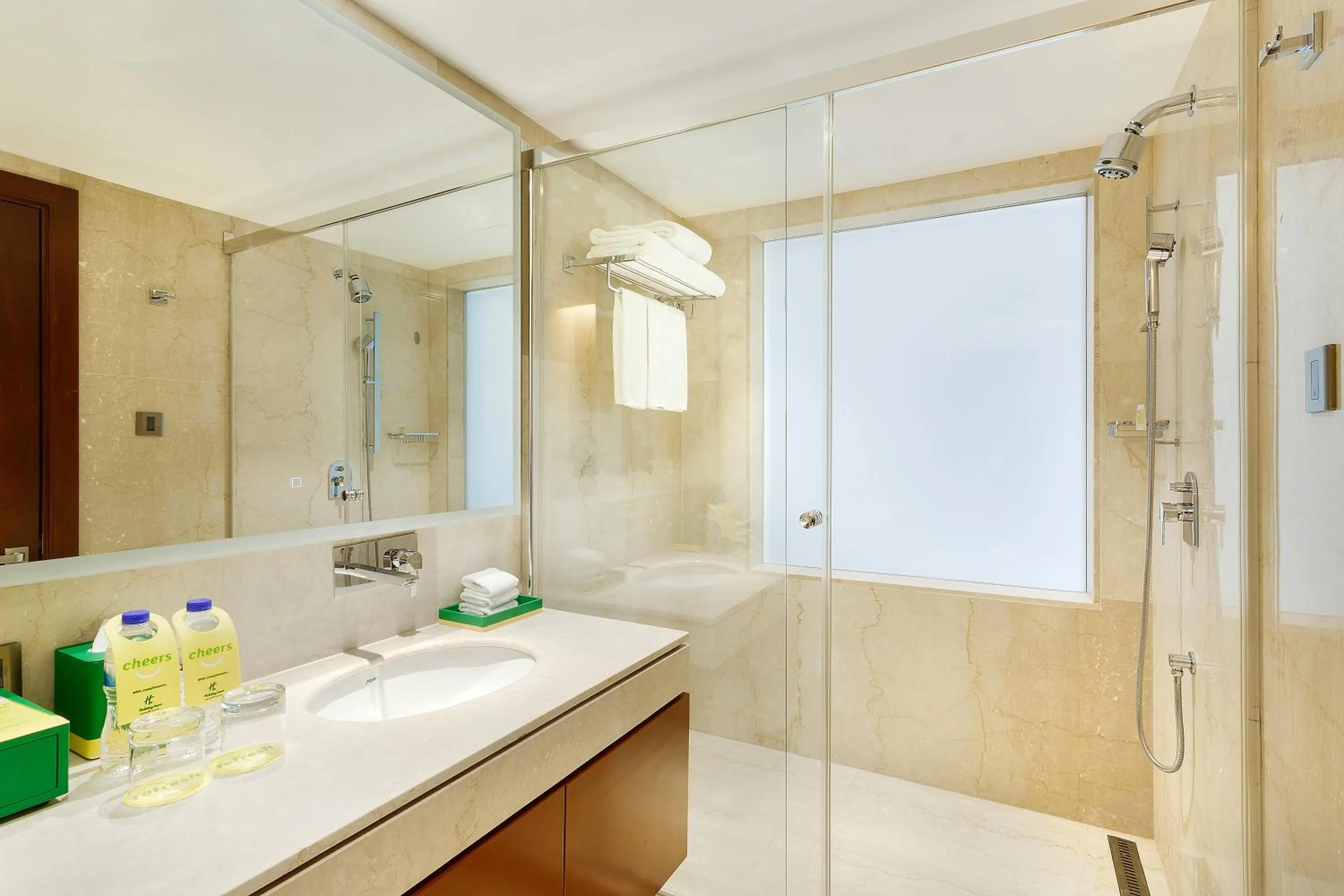 Shower in Holiday Inn Dhaka City Centre by IHG