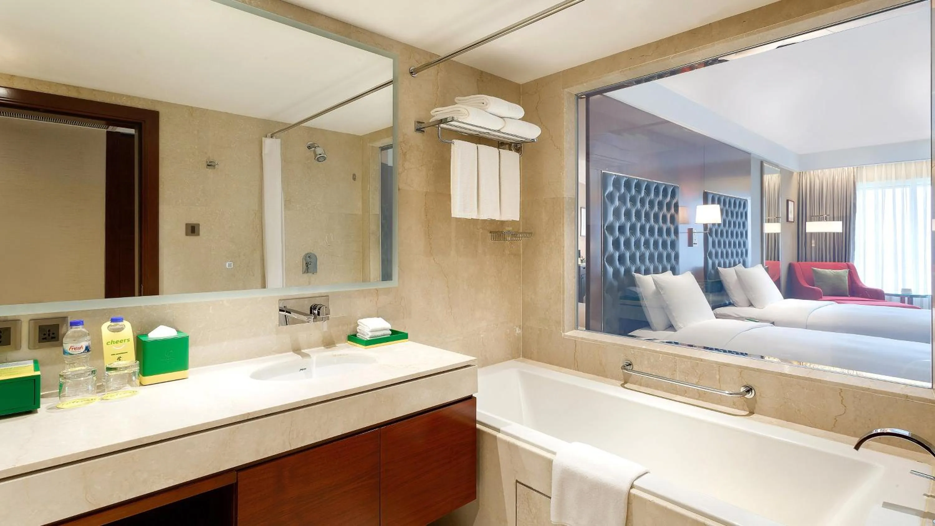 Bathroom, Bed in Holiday Inn Dhaka City Centre by IHG