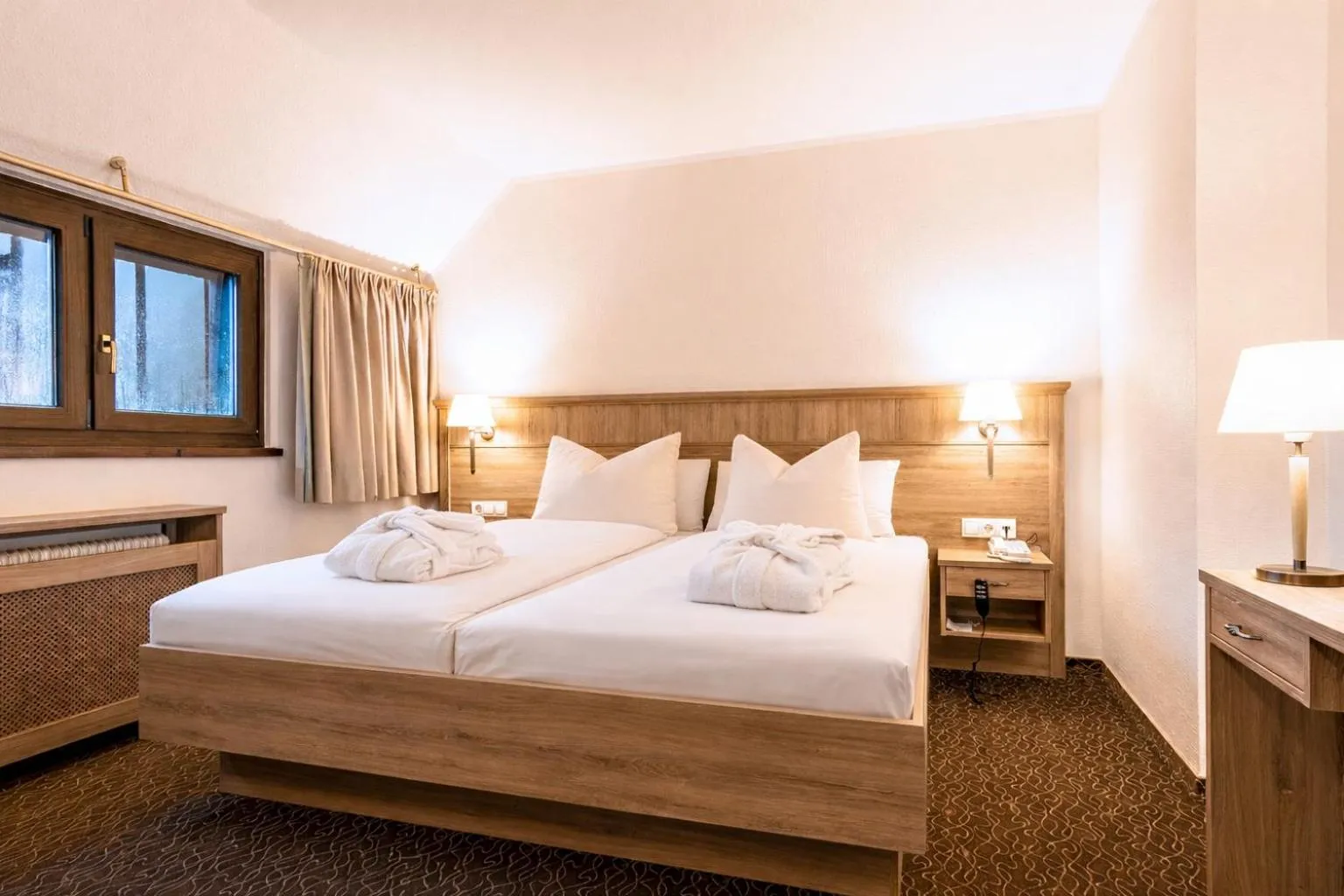 Bedroom, Bed in AMBER HOTEL Bavaria Superior