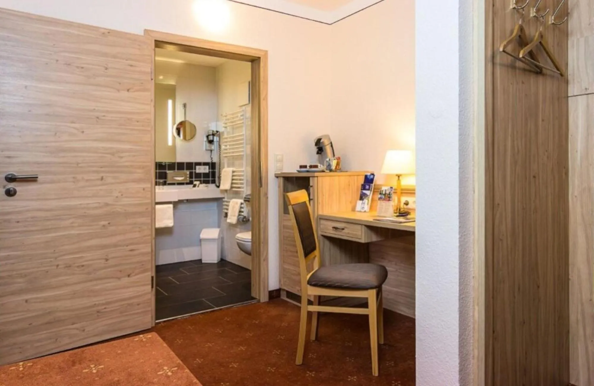 Bathroom in AMBER HOTEL Bavaria Superior